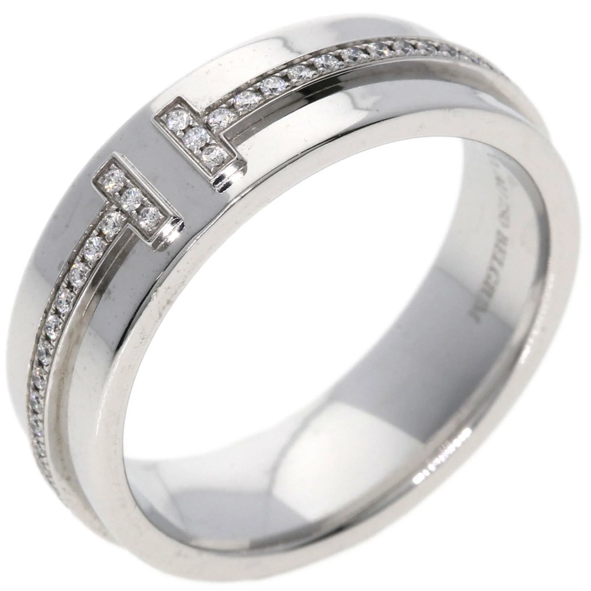 Ring 18K White Gold With Diamond - Image 2