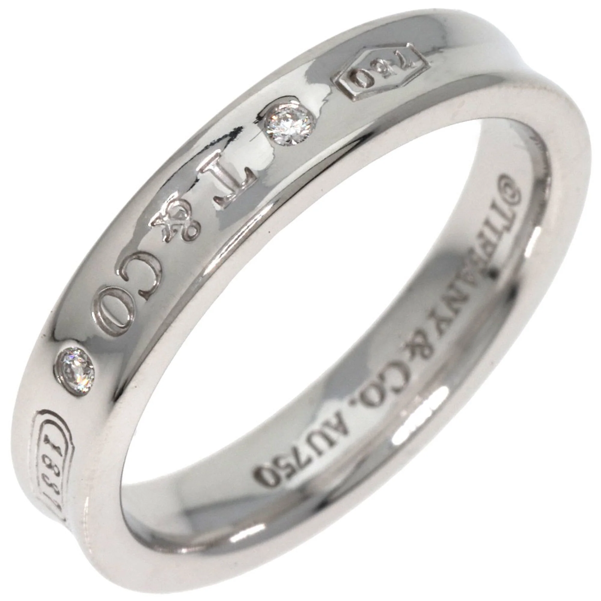 Ring 18K White Gold with Diamond - Image 2