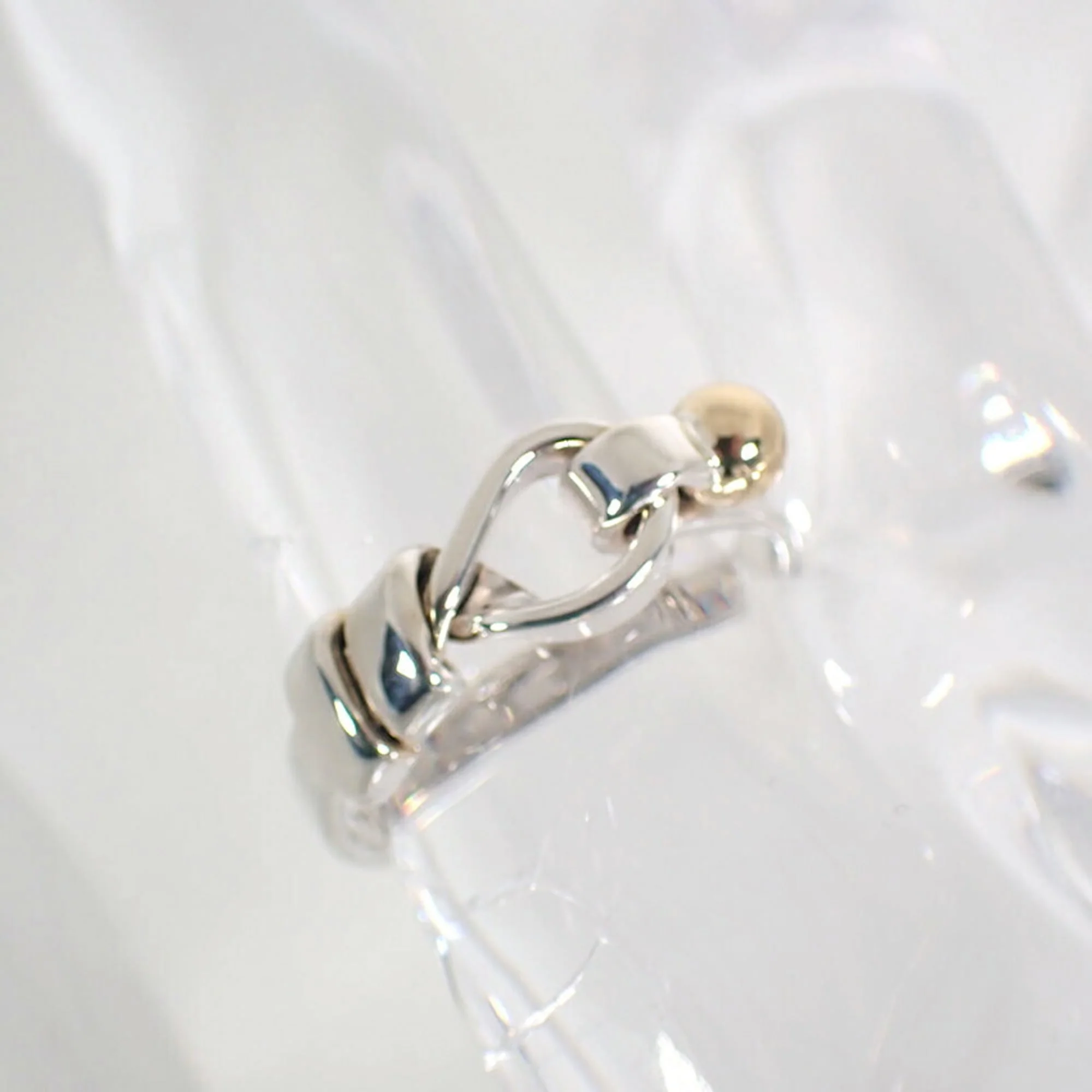 Ring 18K Yellow Gold and Sterling Silver - Image 7