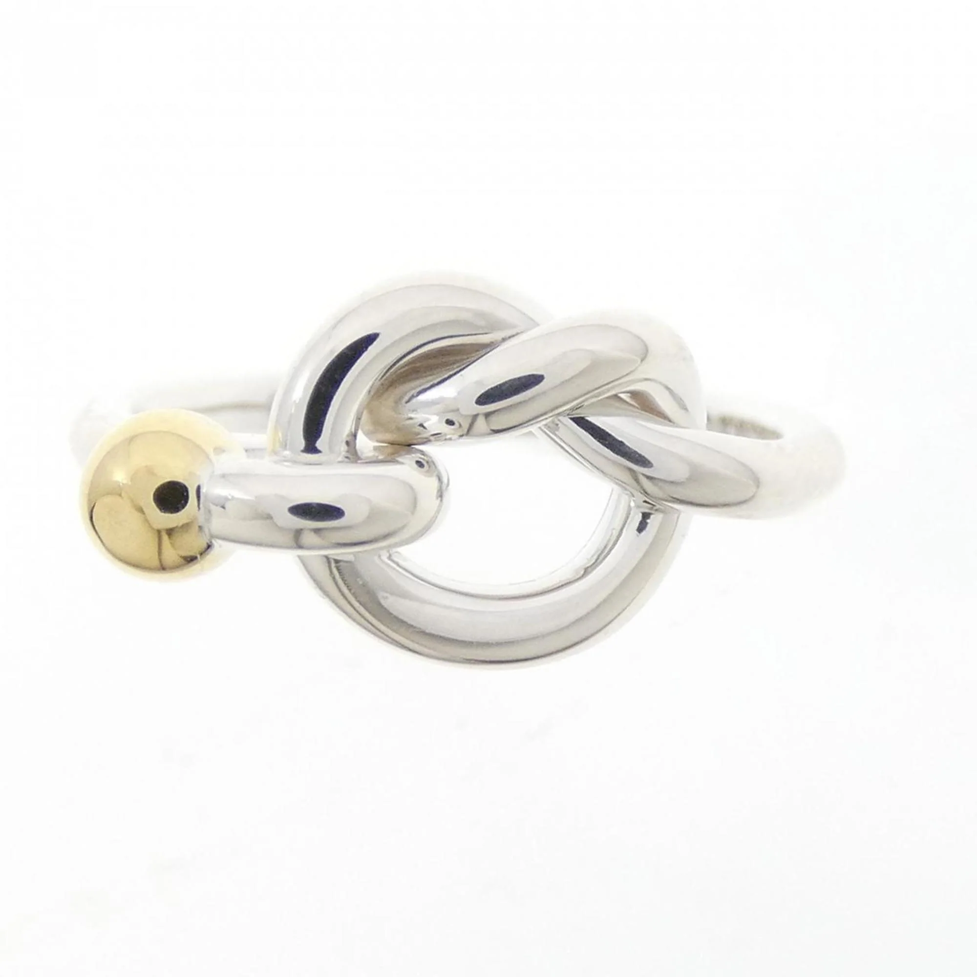 Ring 18K Yellow Gold and Sterling Silver - Image 2