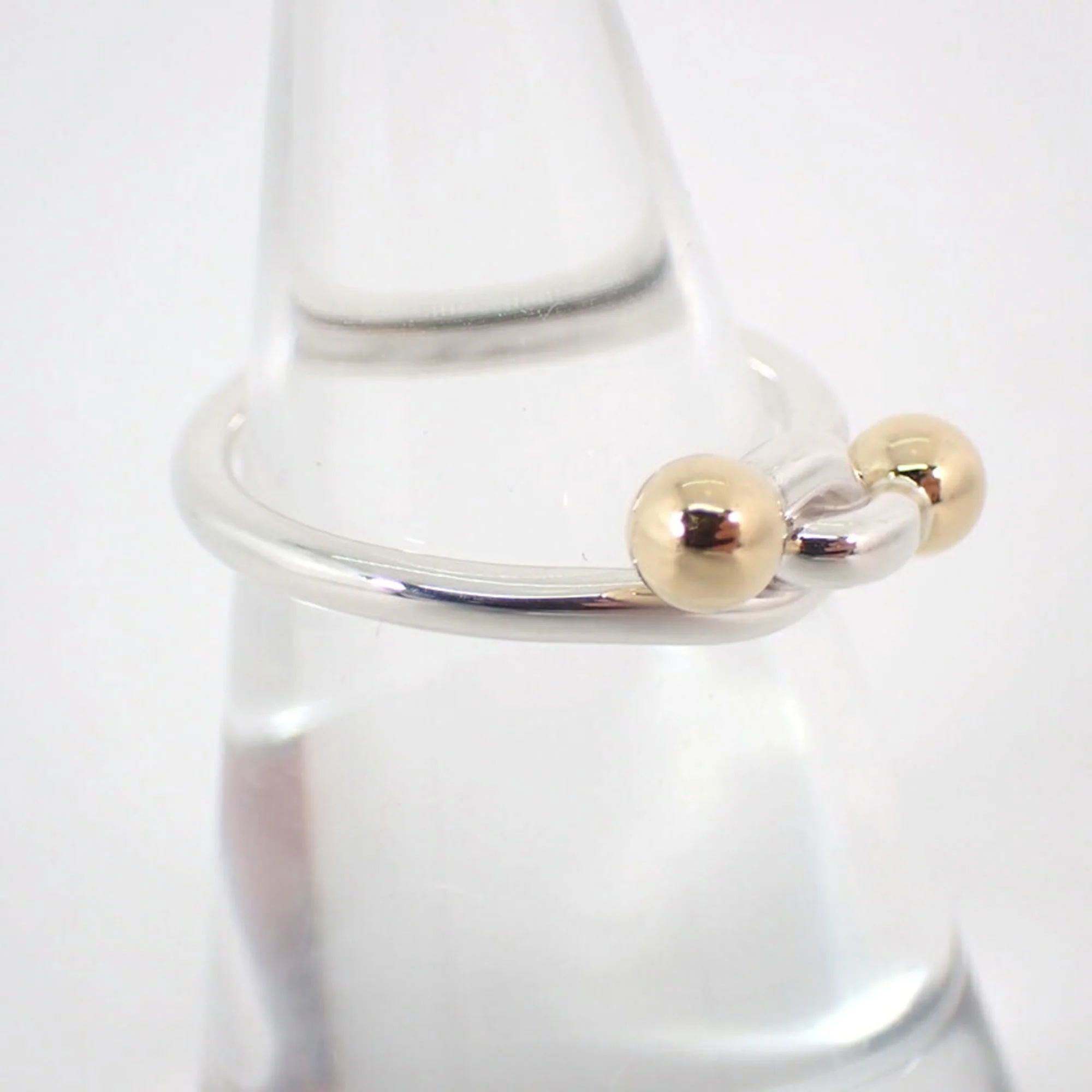 Ring Sterling Silver and 18K Yellow Gold - Image 3