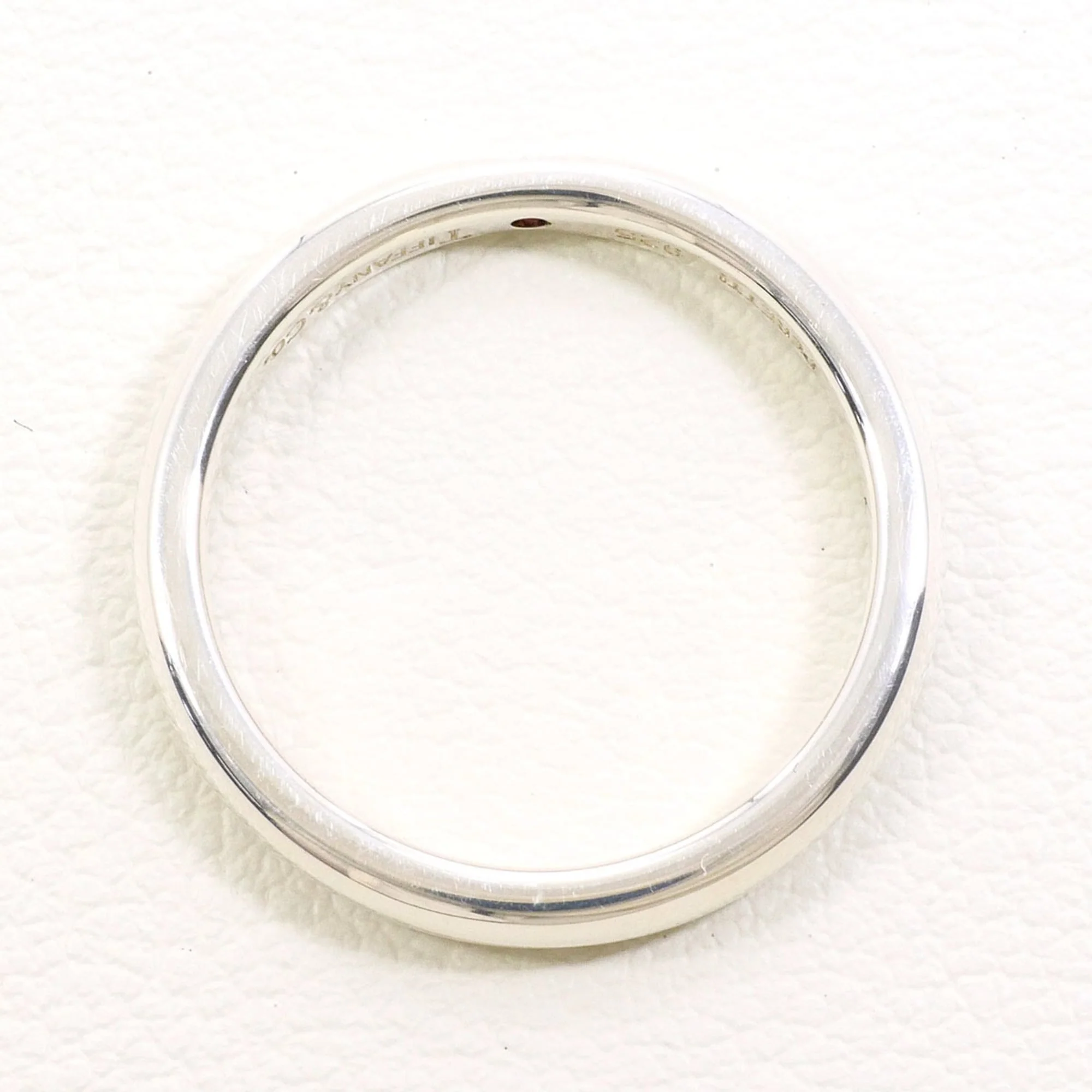 Stacking Band Ring Sterling Silver with Ruby - Image 2