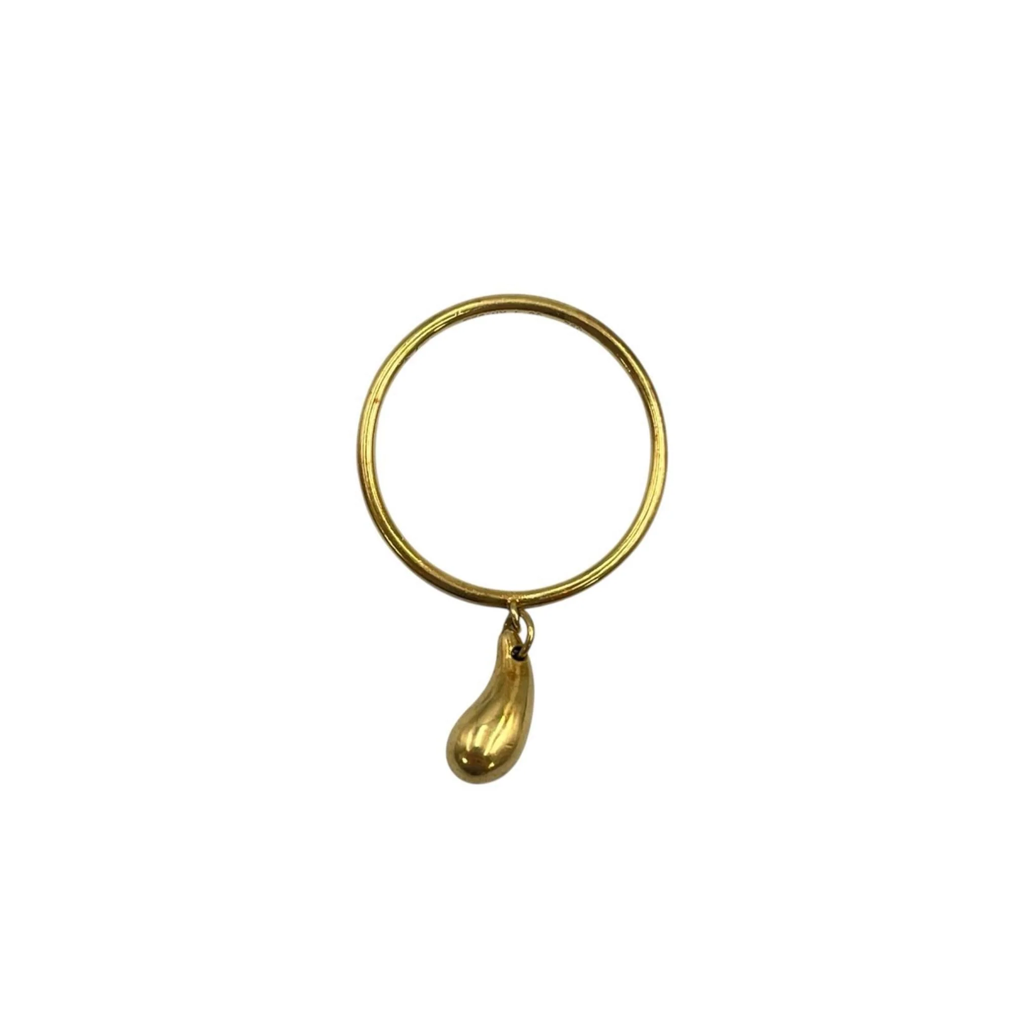 Teardrop Ring 18K Yellow Gold - Image 3