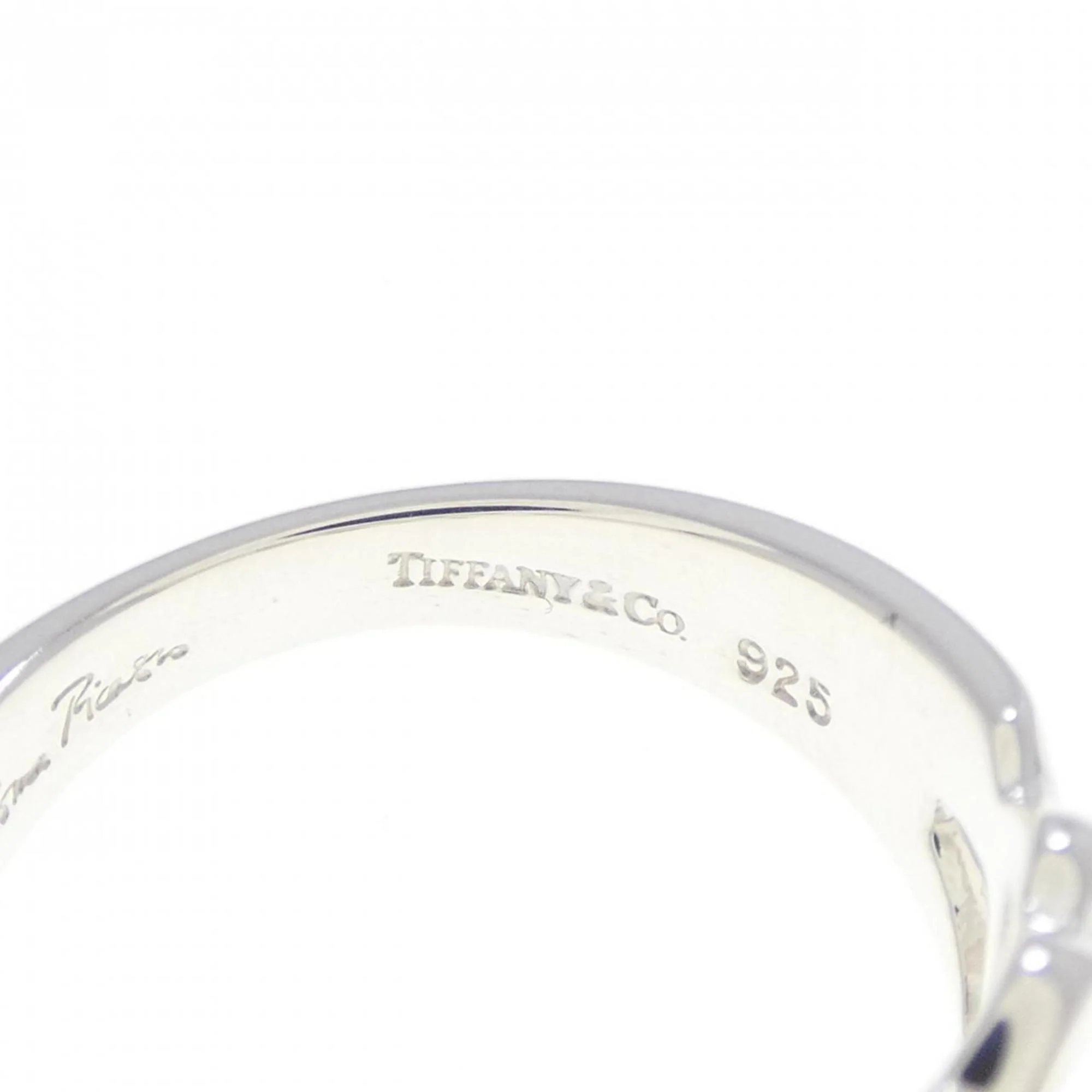 Triple Loving Heart Ring Sterling Silver - Image 4