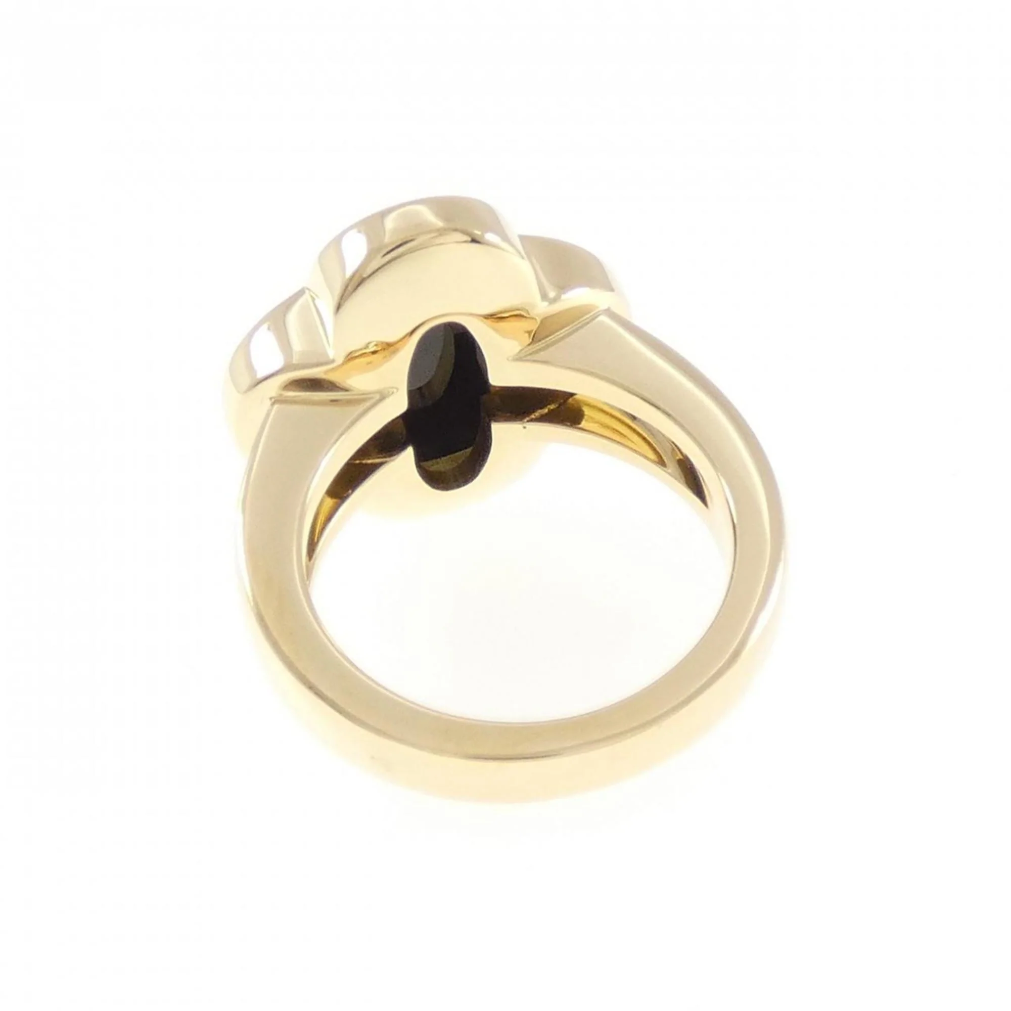 Alhambra Ring 18K Yellow Gold and Onyx - Image 3