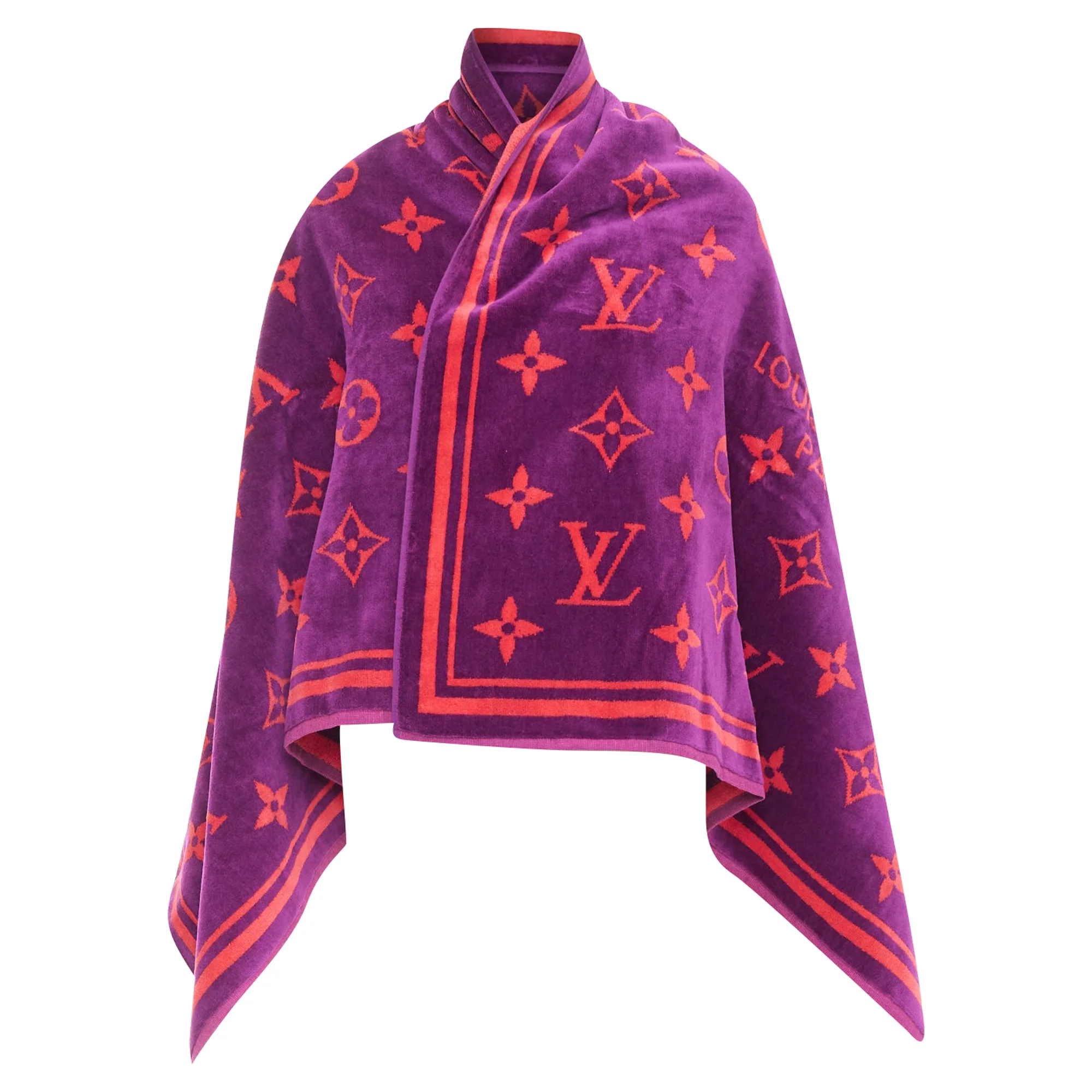 Louis Vuitton Vuittamins cotton LV monogram beach towel
