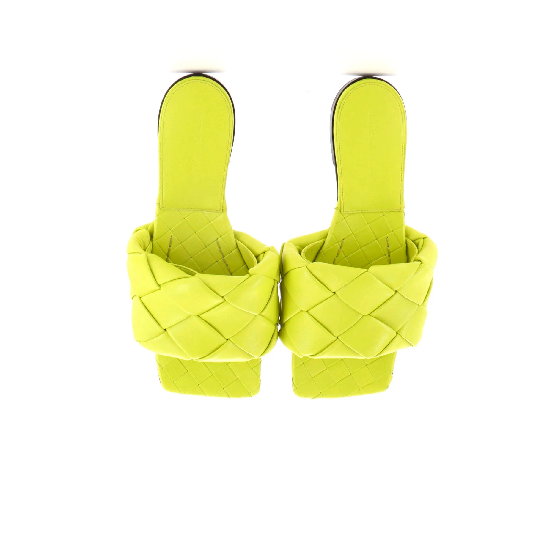 Women's Lido Flat Sandals Maxi Intrecciato Leather - Image 2
