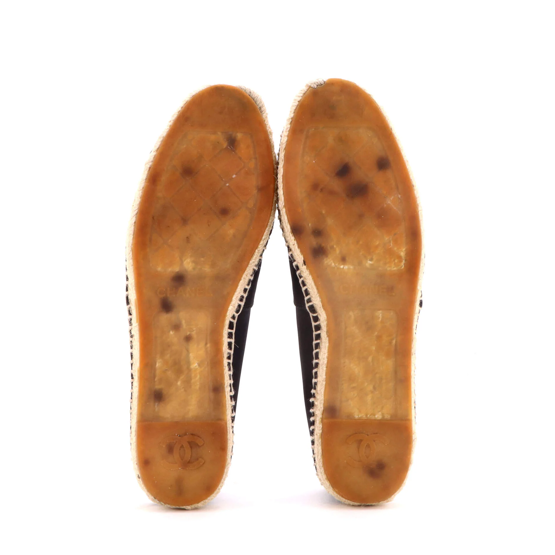 Women's CC Cap Toe Espadrilles Satin - Image 4