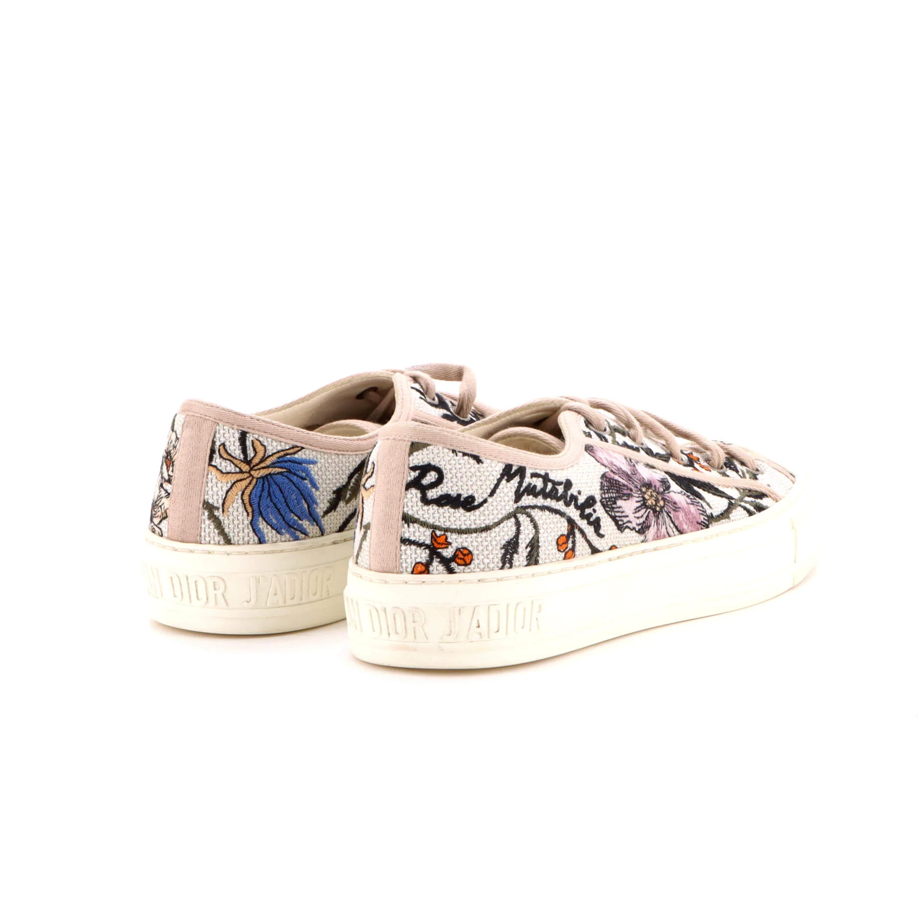 Women's Walk'N'Dior Sneakers Embroidered Canvas - Image 3