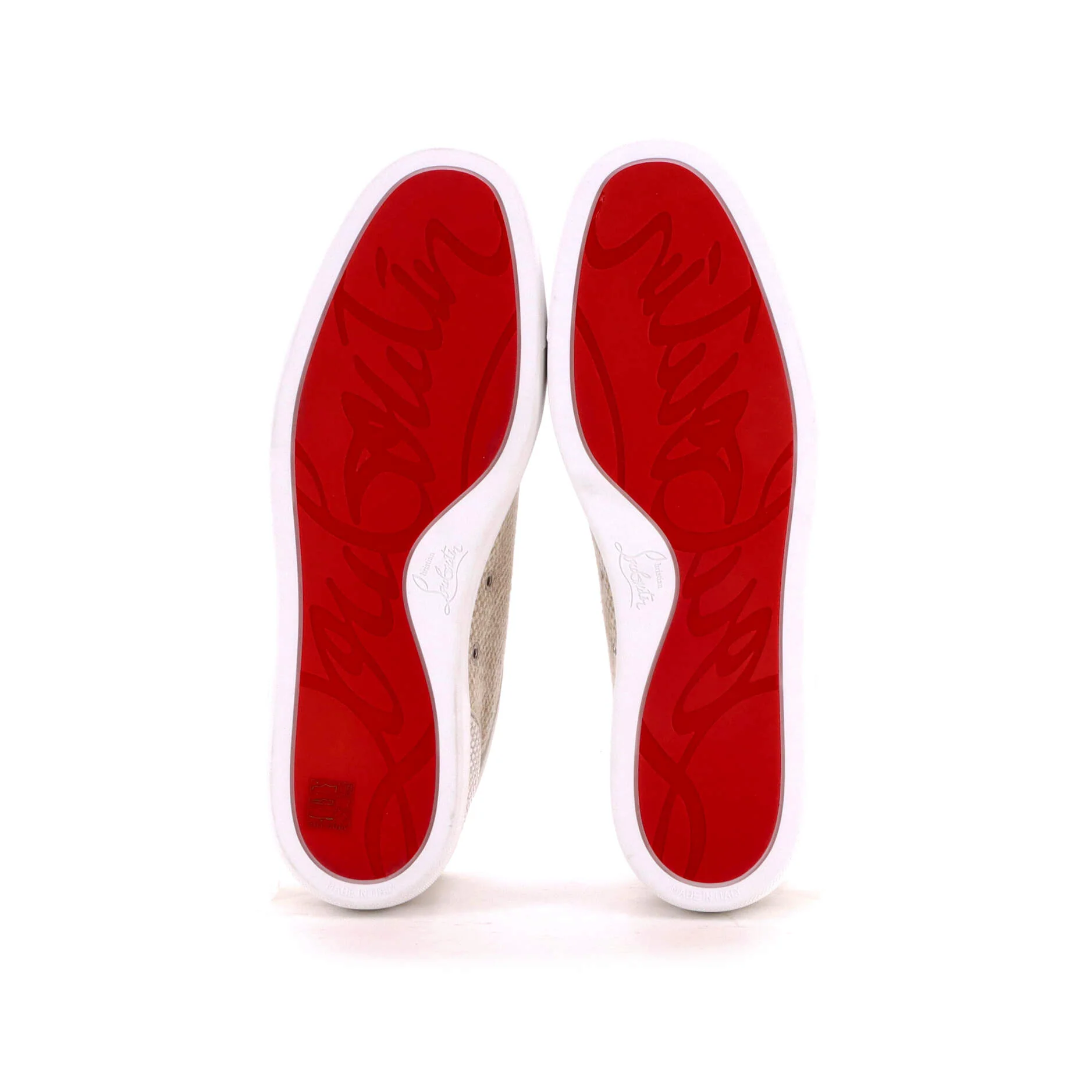 Men's Rantulow Orlato Flat Sneakers Fabric and Leather - Image 4