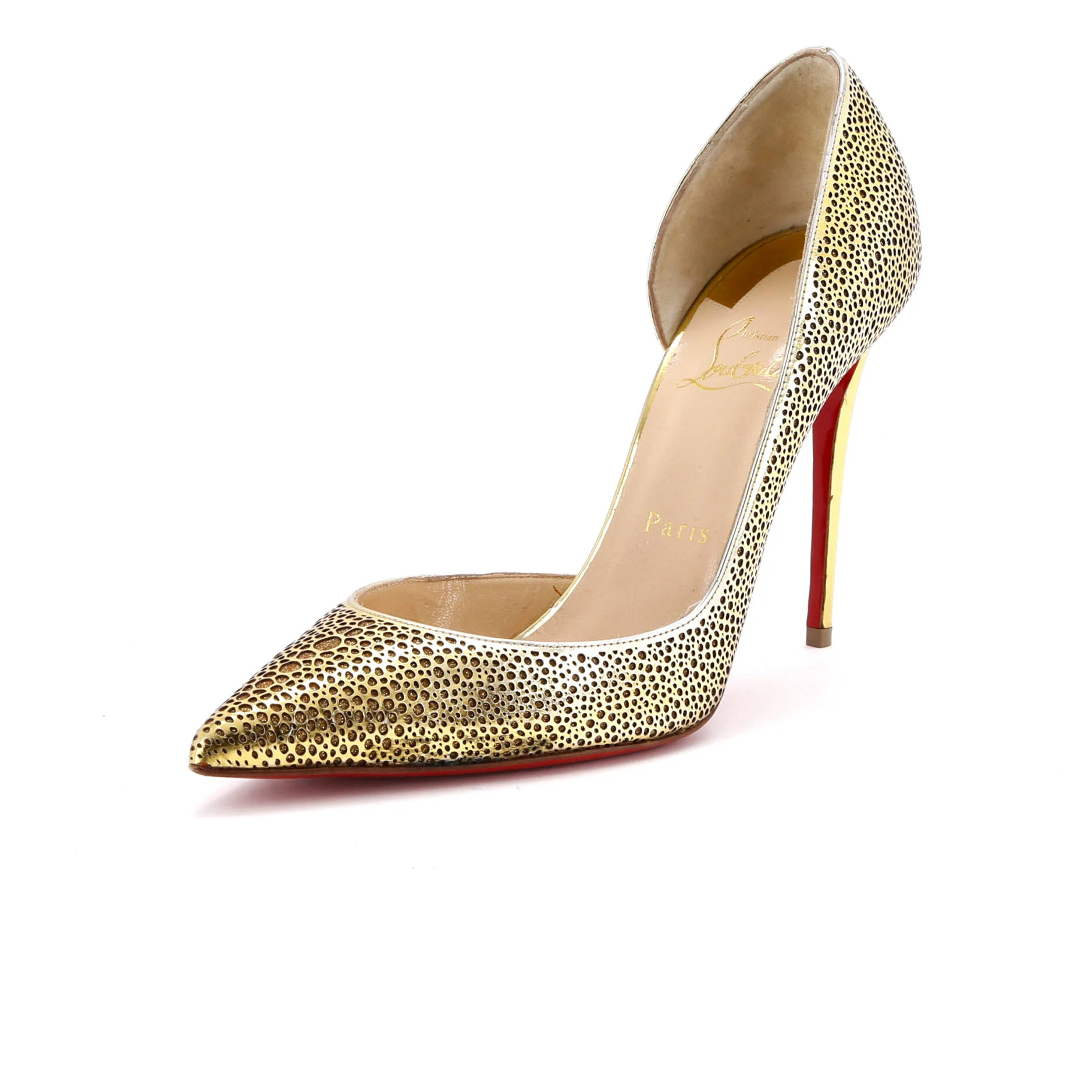 Women's Galupump Pumps Perforated Leather 100