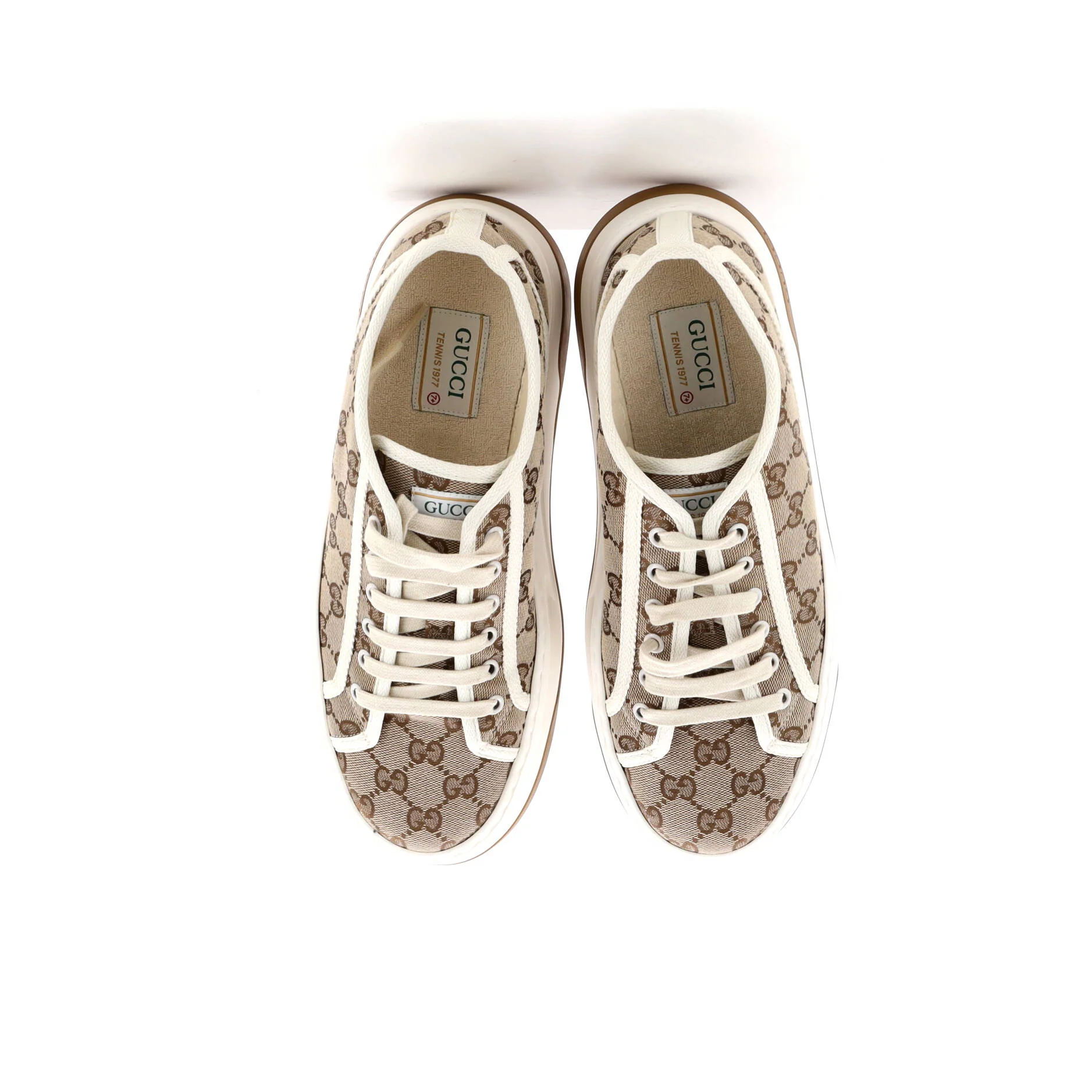 Men's Tennis Trek Sneakers GG Canvas - Image 2