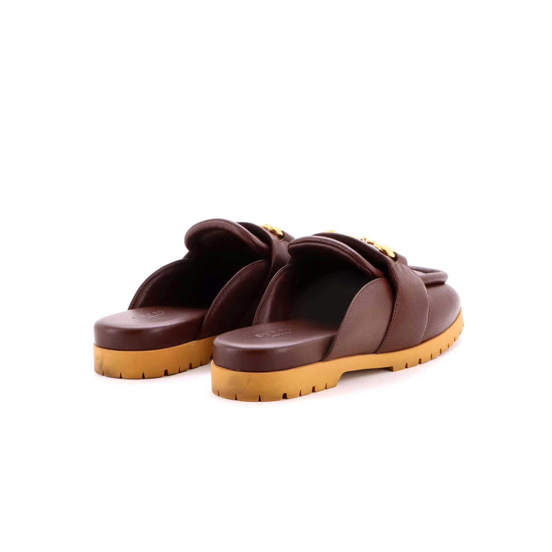 Women's Airel Horsebit Flat Mules Leather - Image 3