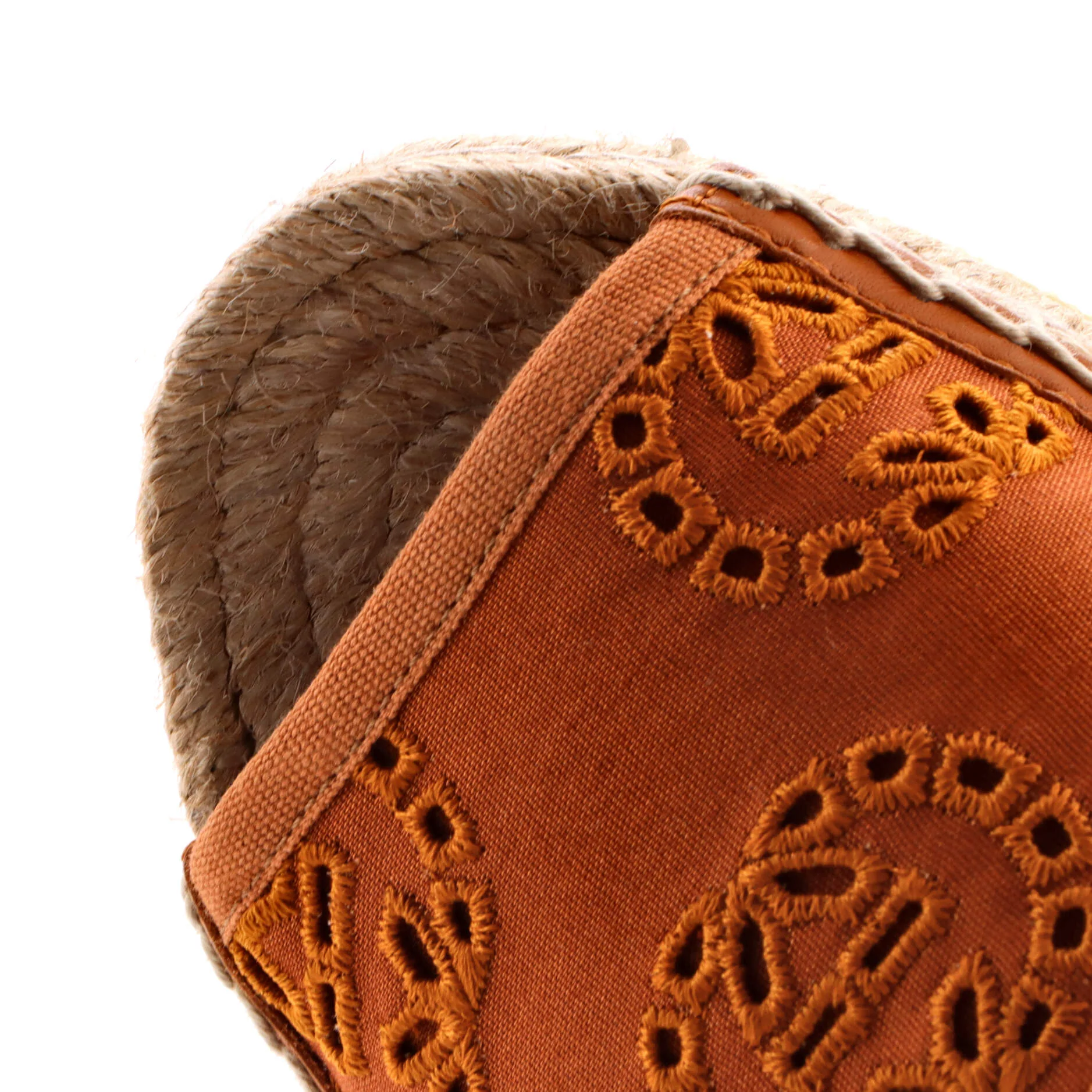 Women's Damita Espadrilles Interlocking G Embroidered Canvas - Image 5