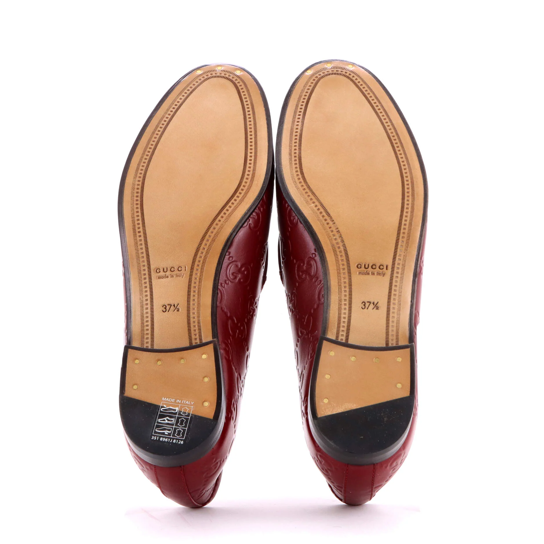 Women's Jordaan Loafers GG Embossed Leather - Image 4