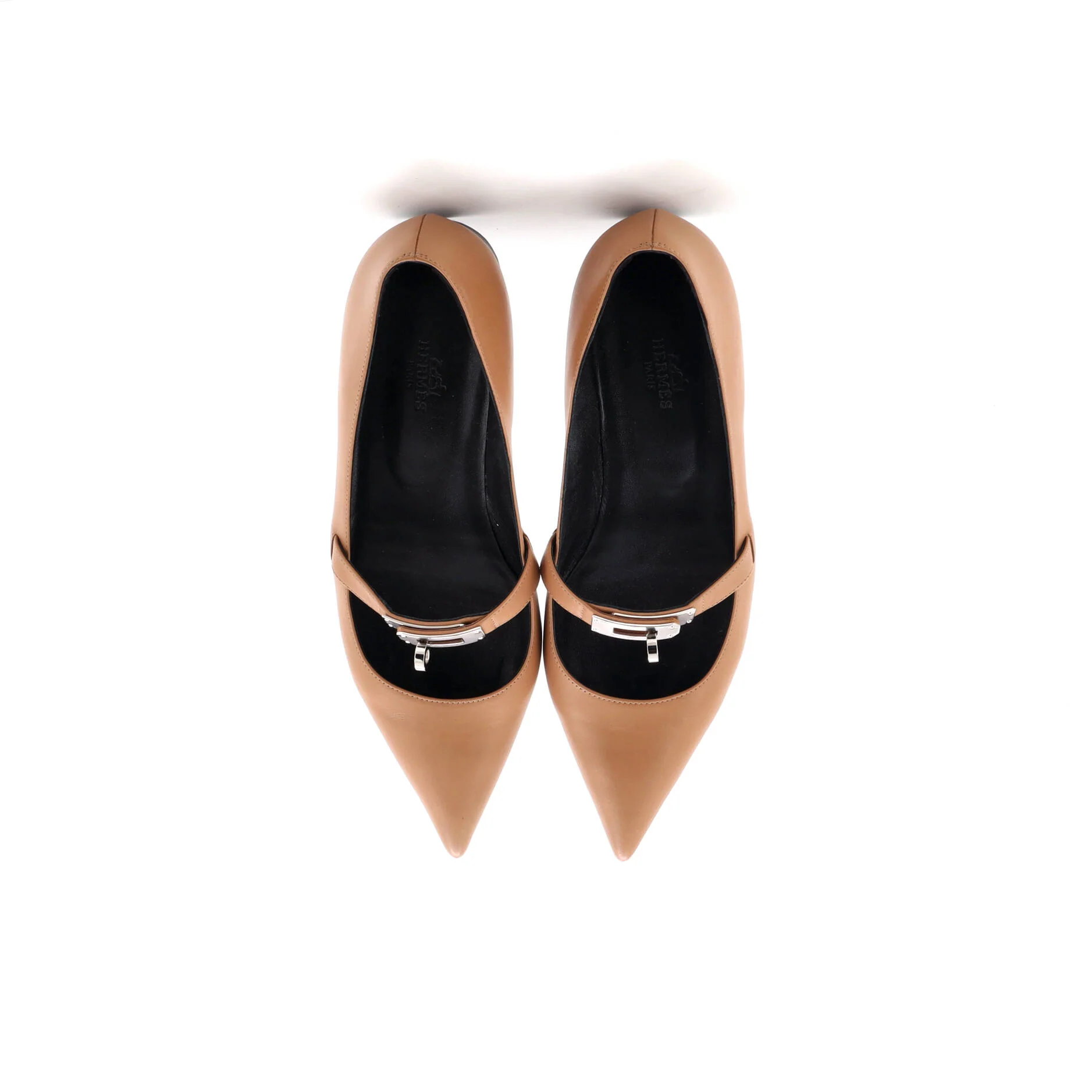 Women's Kelly Pointed Toe Ballet Flats Leather - Image 2