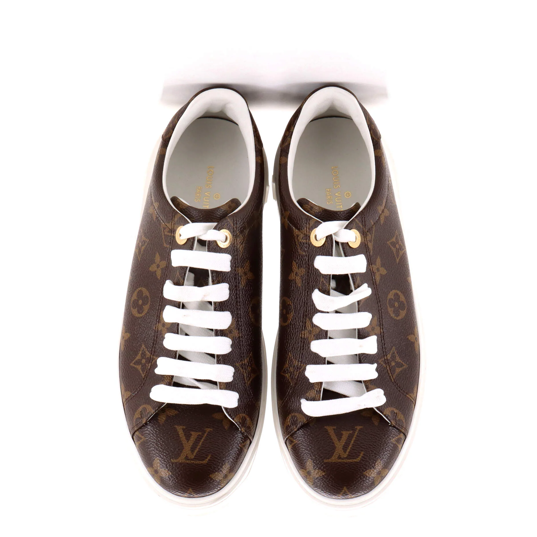 Women's Time Out Sneakers Monogram Canvas - Image 2