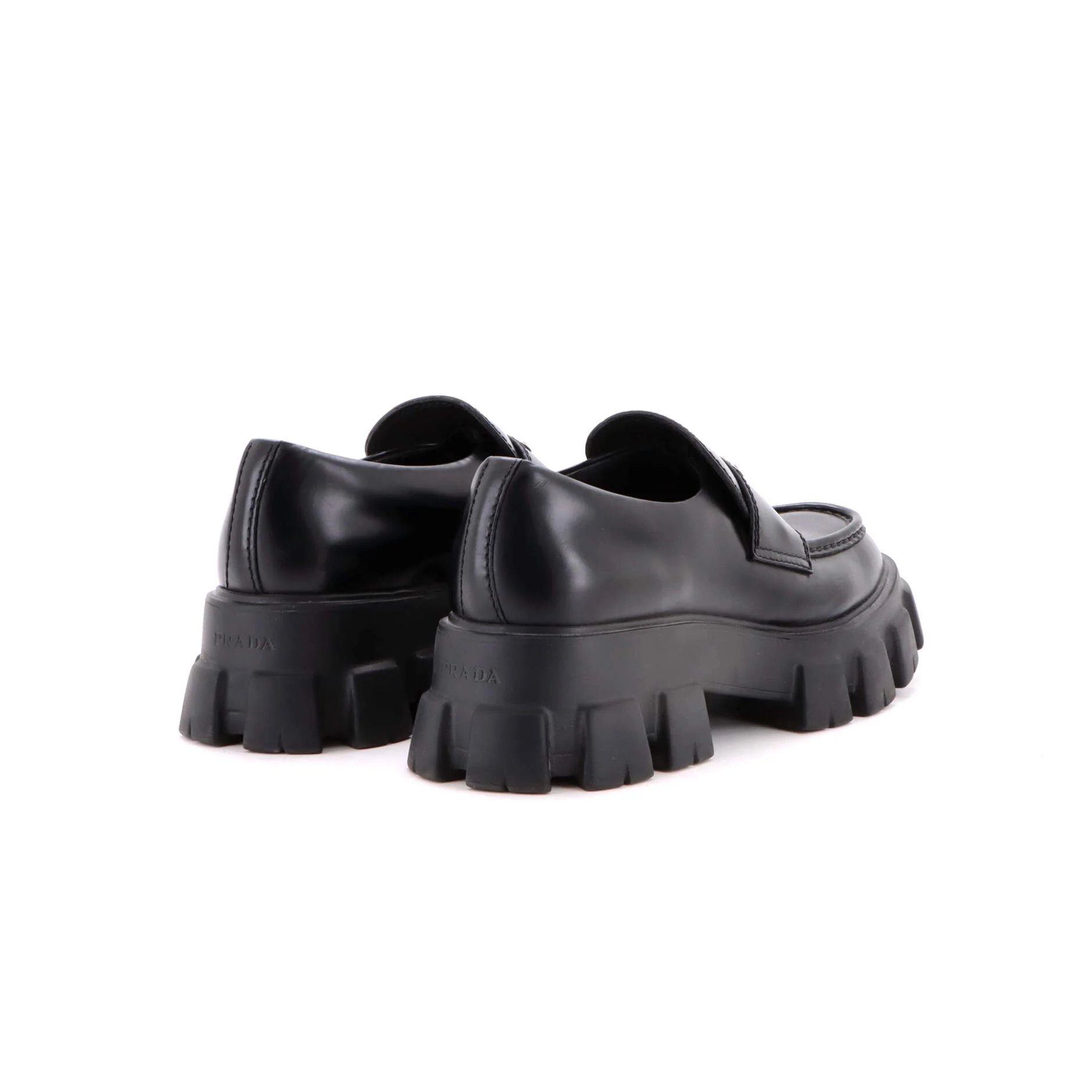 Men's Monolith Loafers Leather - Image 3