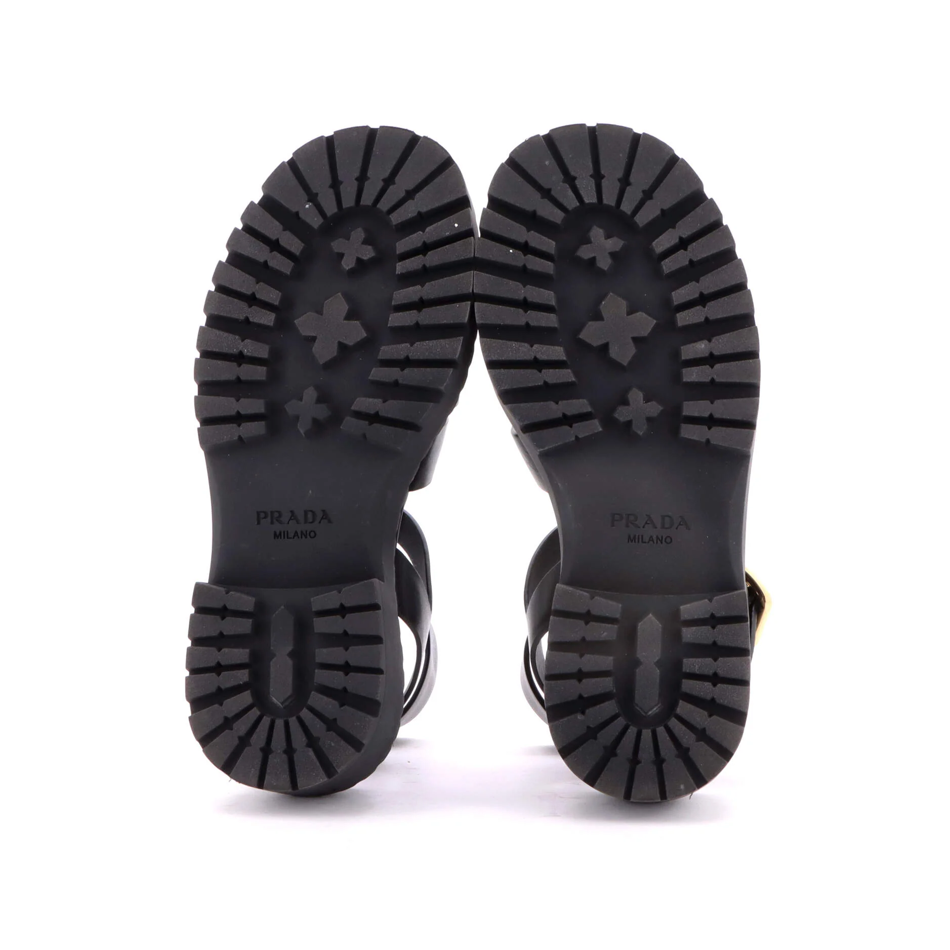 Women's Monolith Ankle Strap Platform Sandals Leather - Image 4