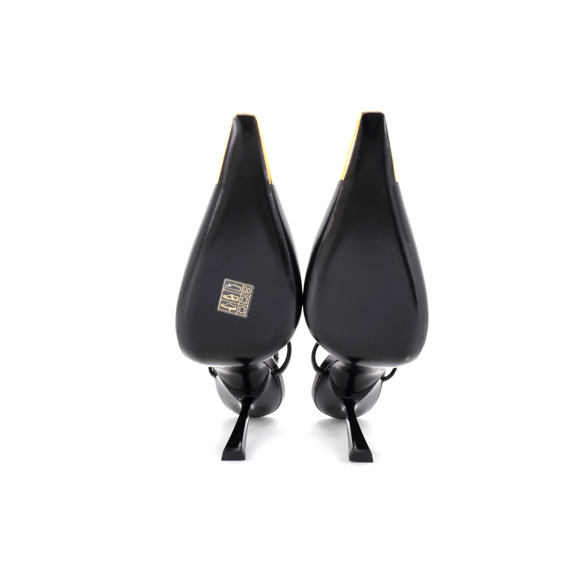 Women's Jeanne Slingback Pumps Leather with Metal 110 - Image 4