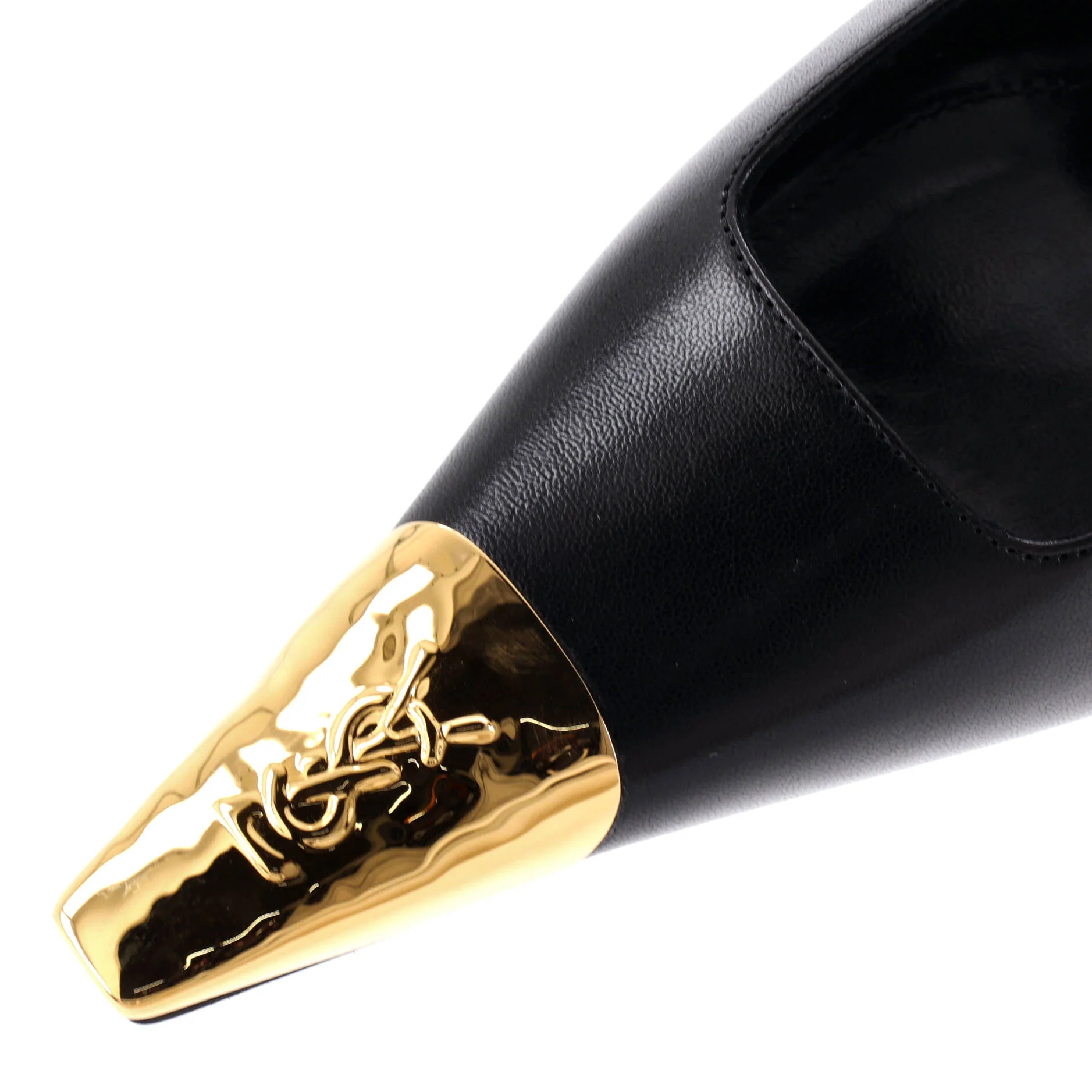 Women's Jeanne Slingback Pumps Leather with Metal 110 - Image 5