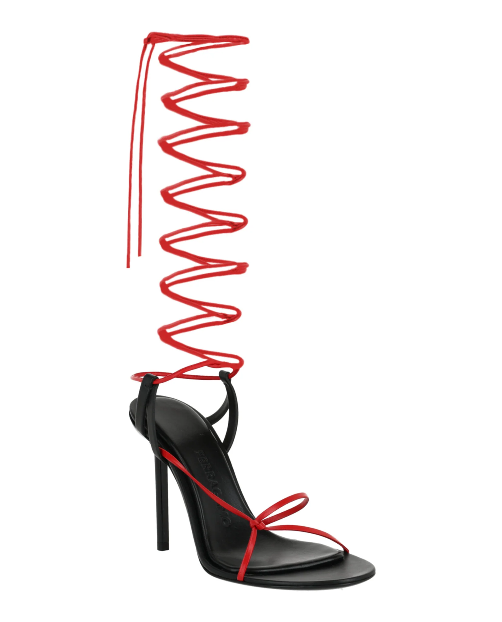 Women's Azha X5 Wrap Tie Heels - Image 2