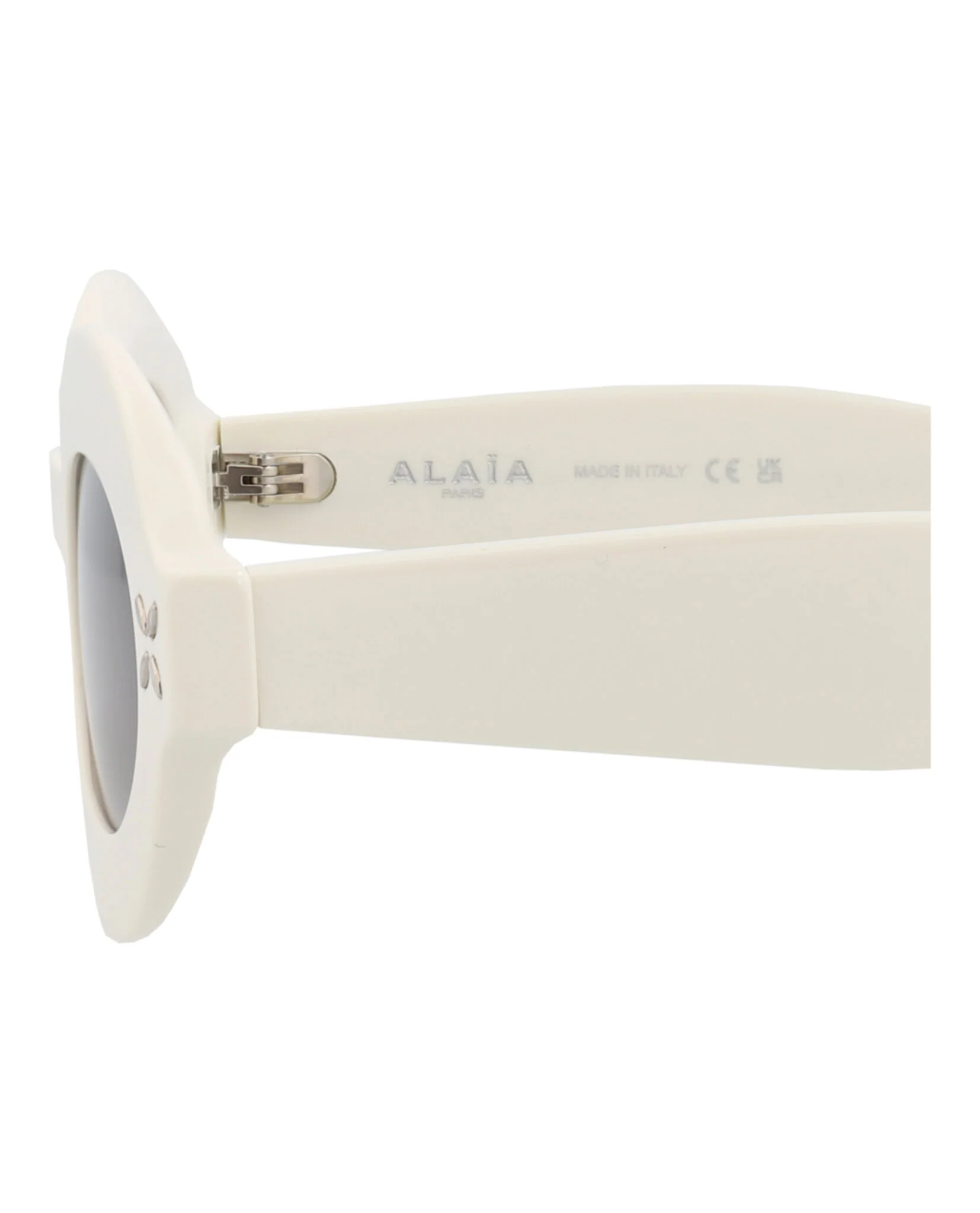 Round-Frame Acetate Sunglasses - Image 4