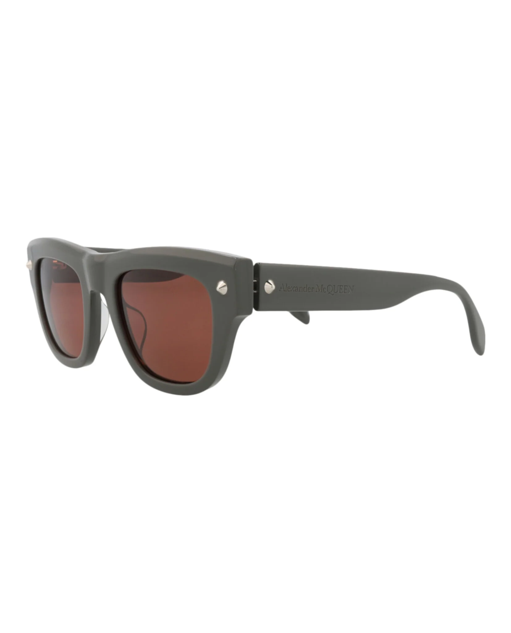 Square-Frame Recycled Acetate Sunglasses - Image 2