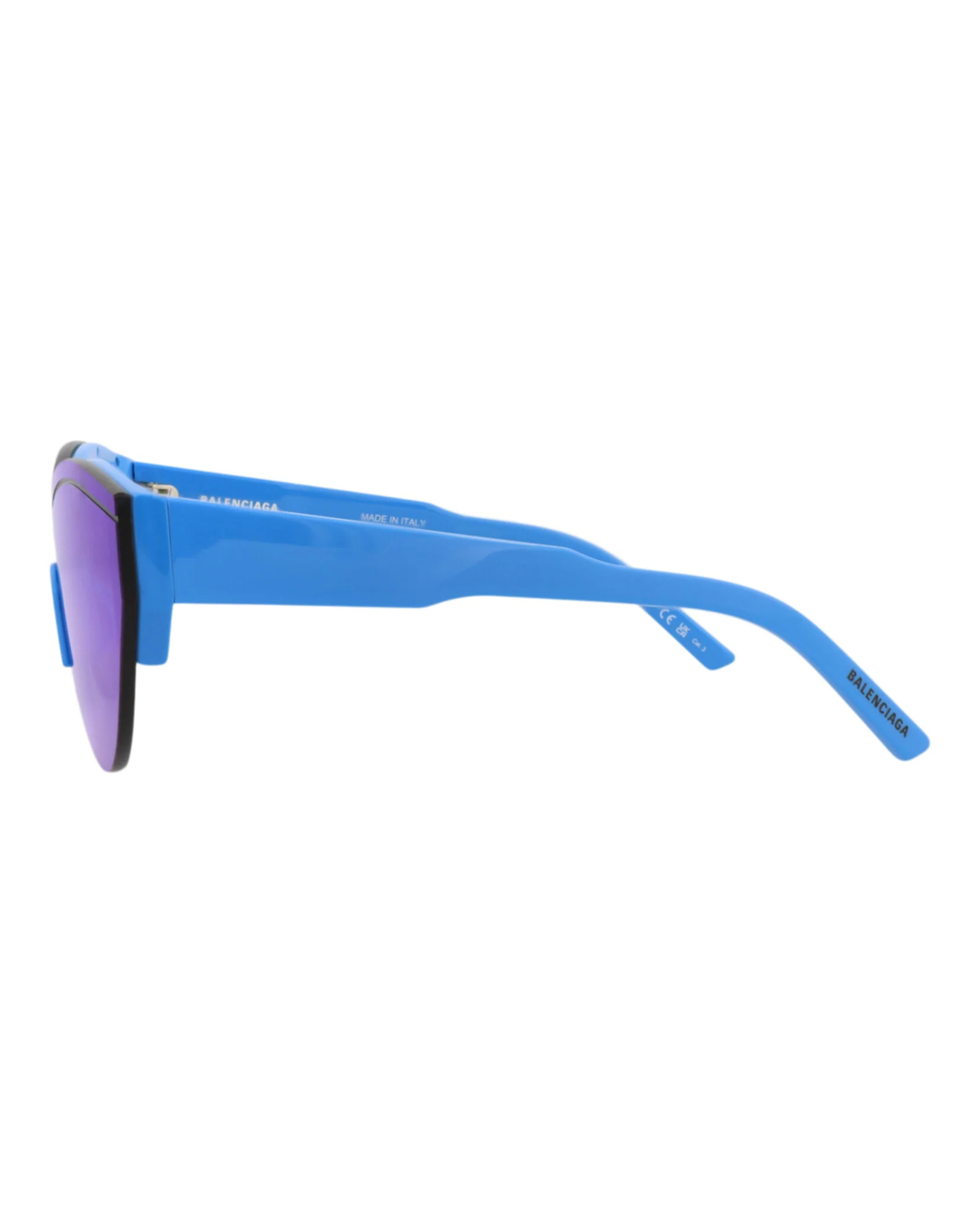 Shield-Frame Recycled Acetate Sunglasses - Image 3