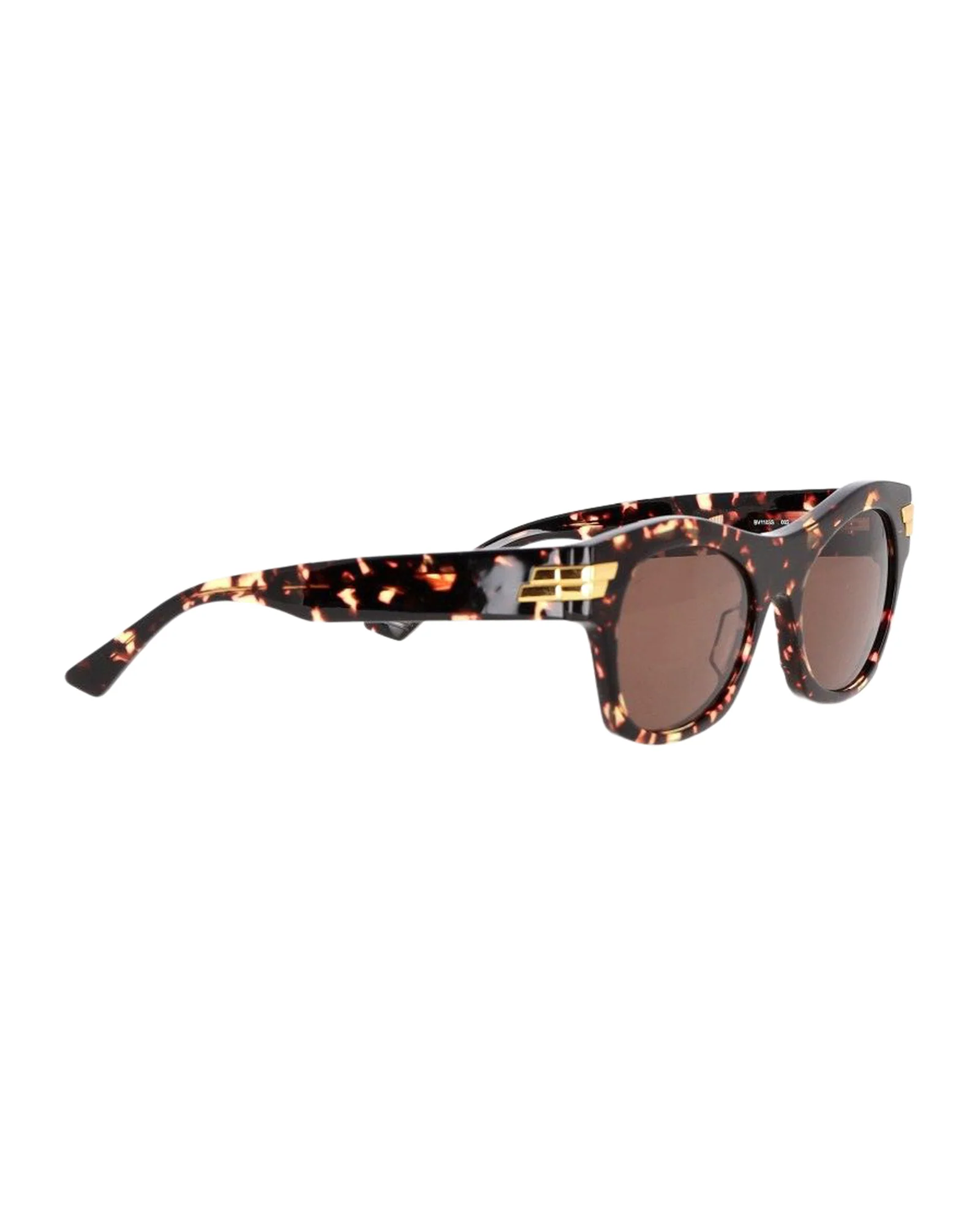 Bottega Veneta Oversized Tortoiseshell Square-Frame Sunglasses in Animal Print Acetate - Image 2