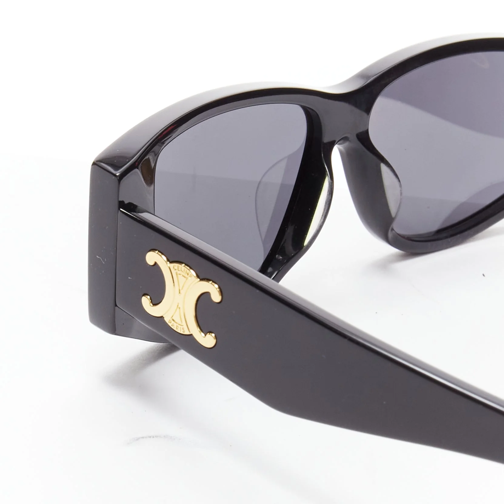 Celine Hedi Slimane Triomphe logo acetate sunglasses - Image 8