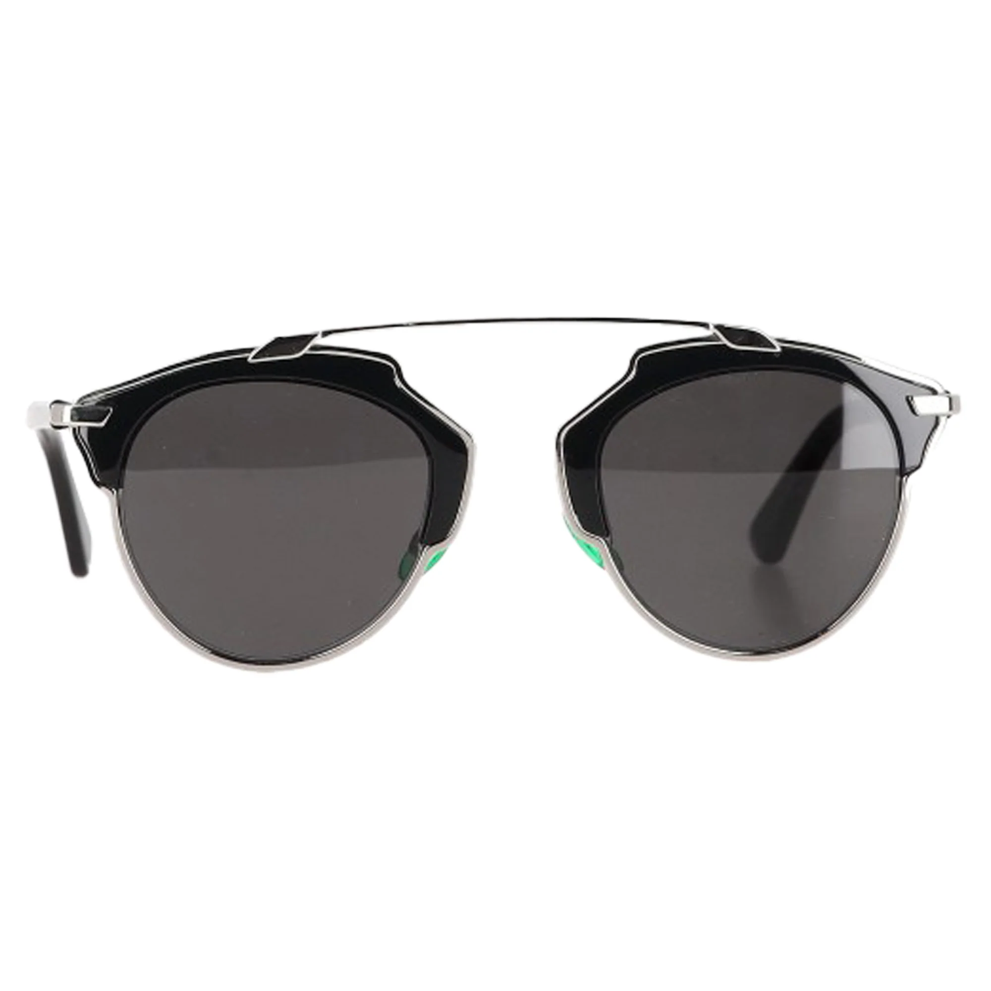 Dior Reflected Aviator Sunglasses in Black Metal