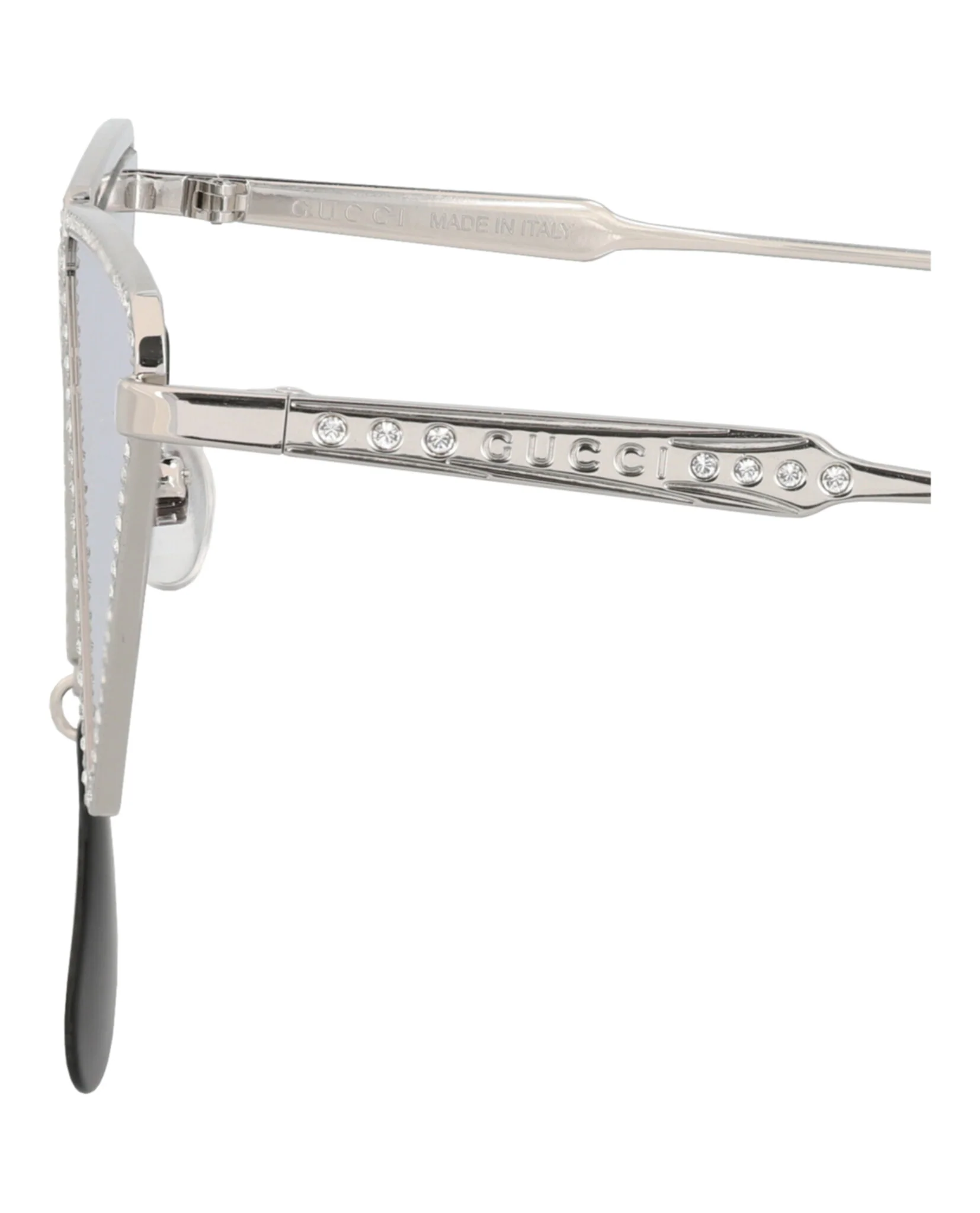 Cat Eye-Frame Metal Sunglasses - Image 4