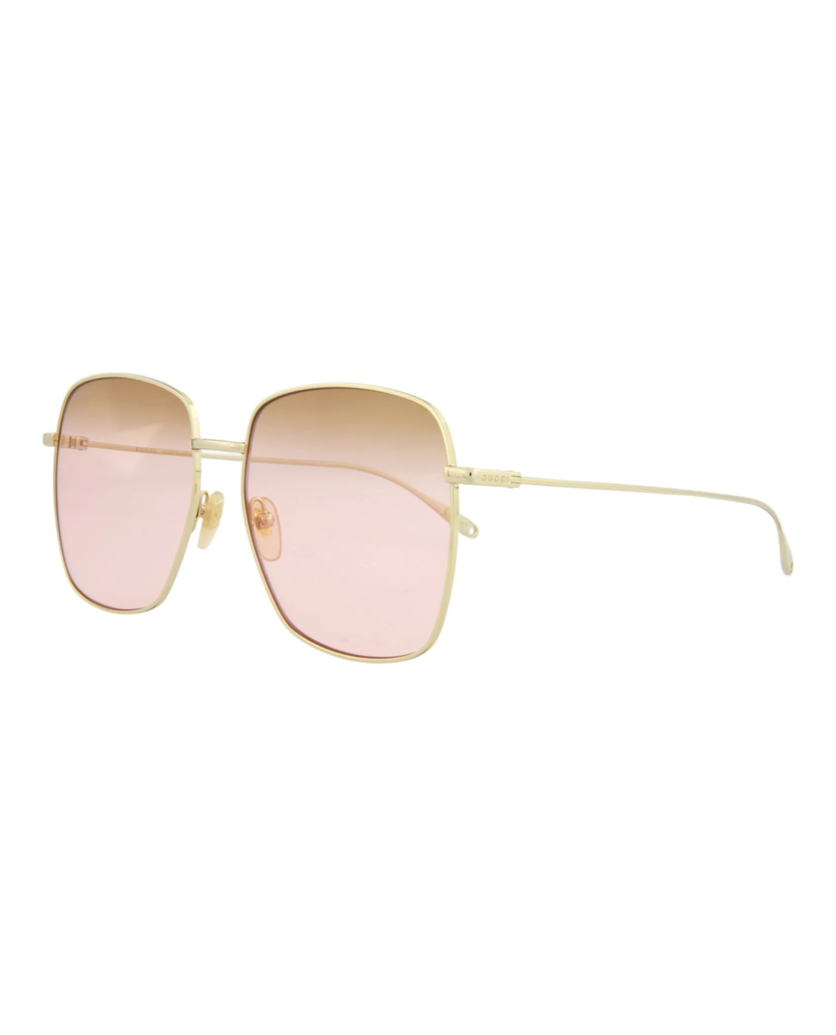 Gucci Square-Frame Metal Sunglasses - Image 2