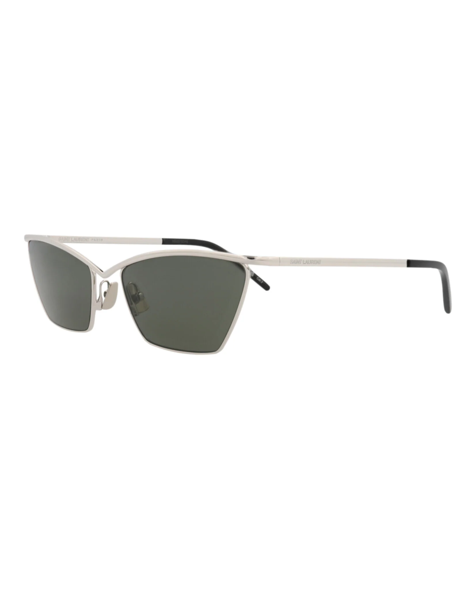 Cat Eye-Frame Metal Sunglasses - Image 2