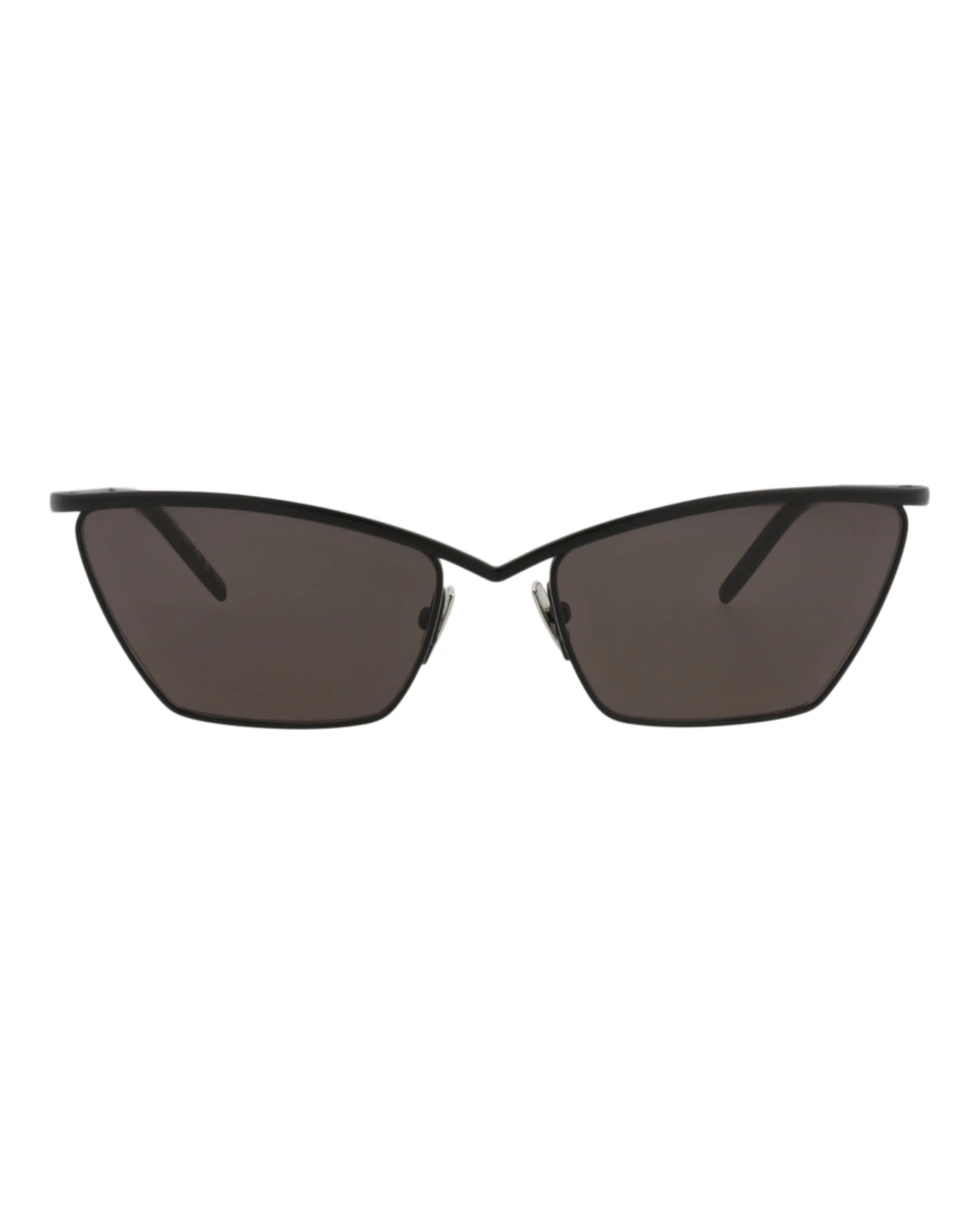 Cat Eye-Frame Metal Sunglasses