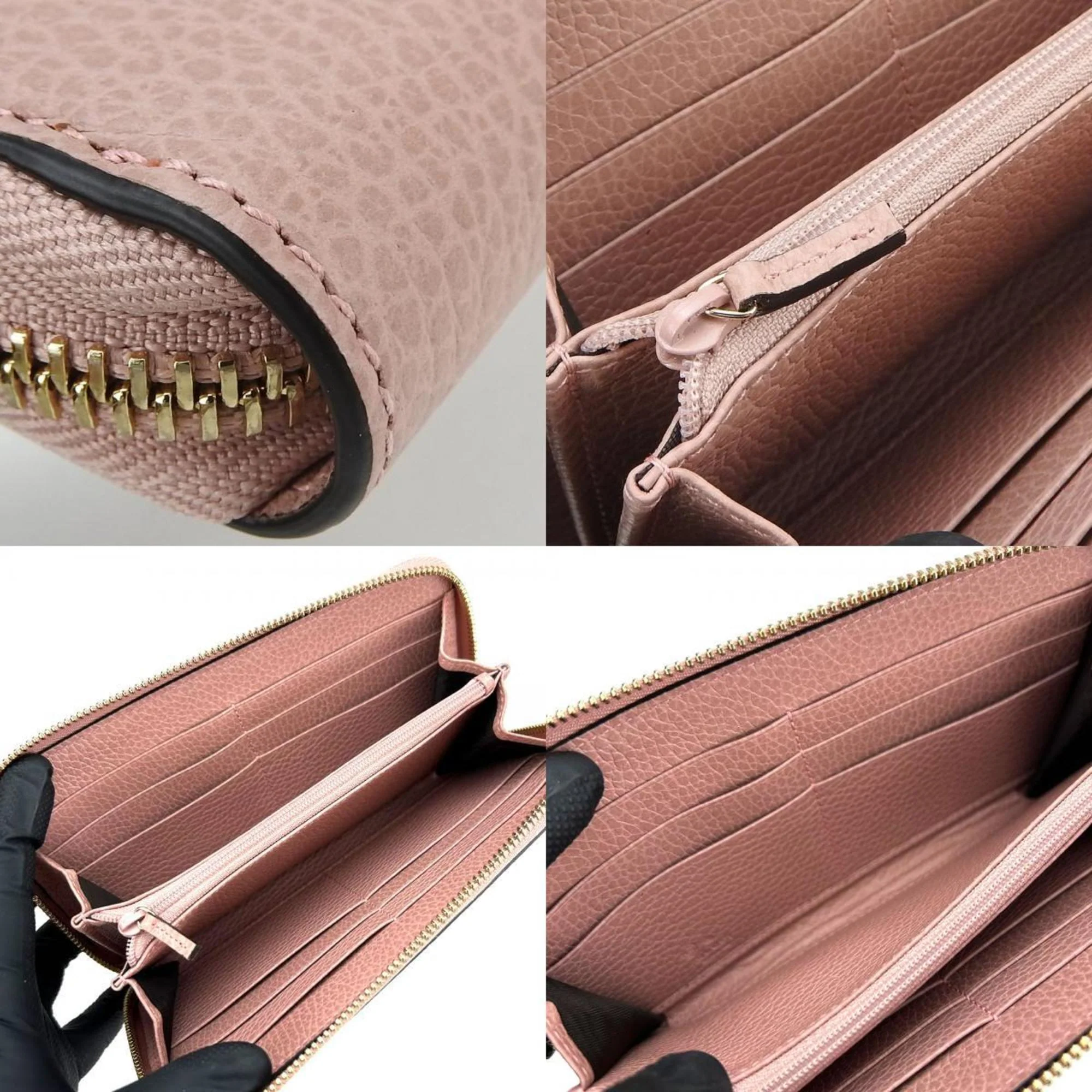 GG Marmont Zip Around Wallet Leather - Image 8