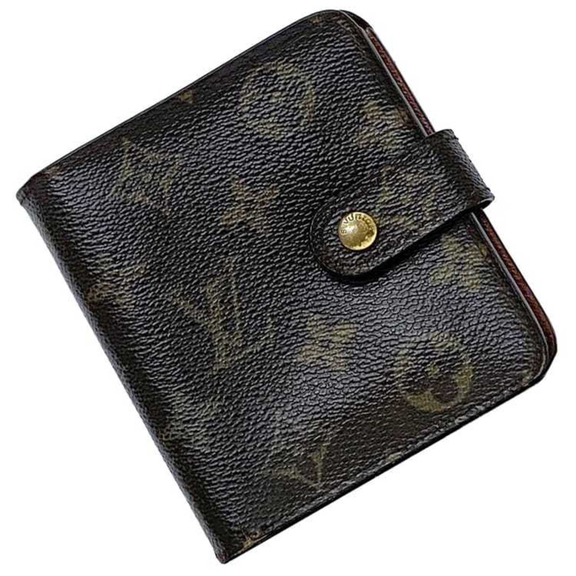 Compact Zippe Wallet Monogram Canvas