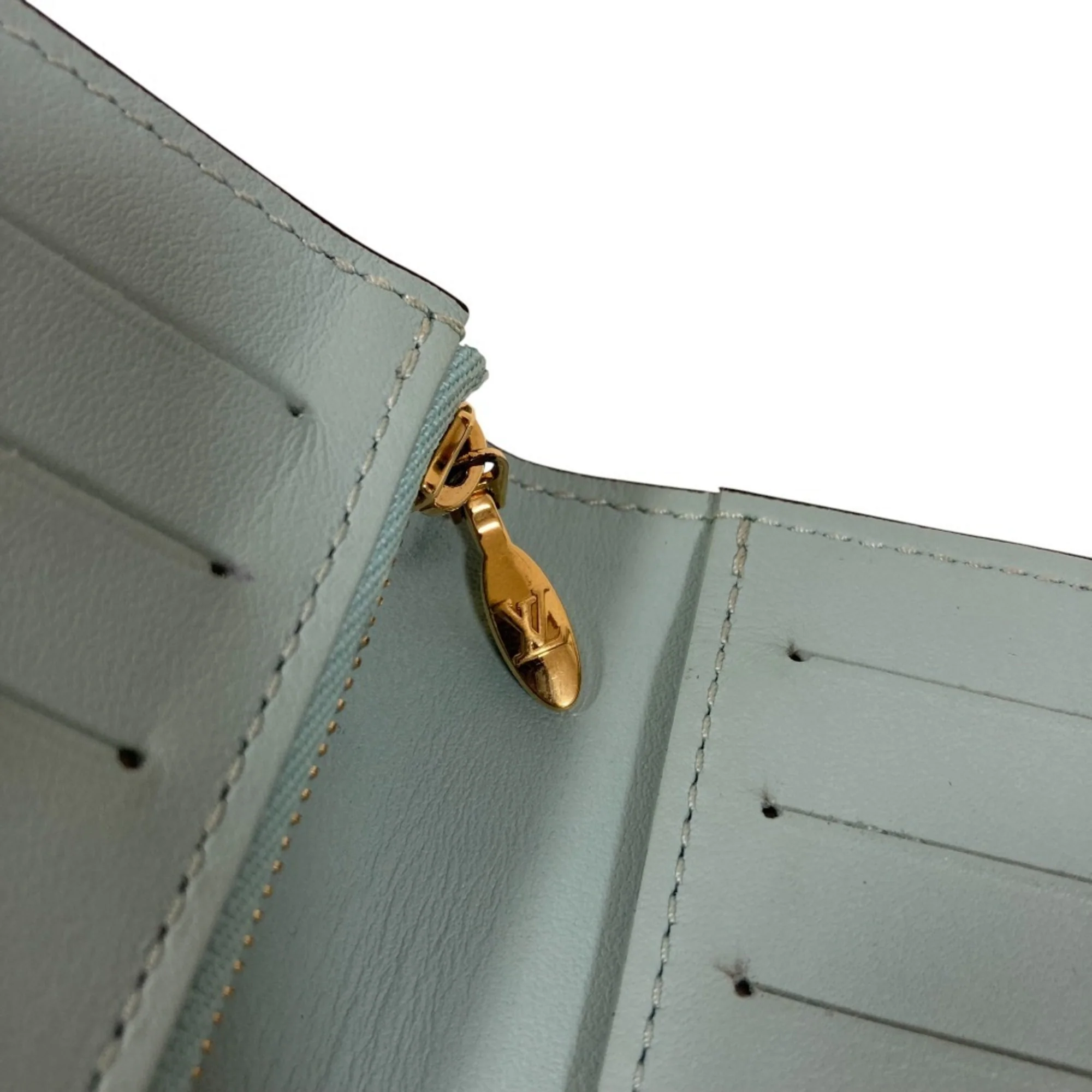 LV Vertical Wallet Taurillion Leather Compact - Image 9