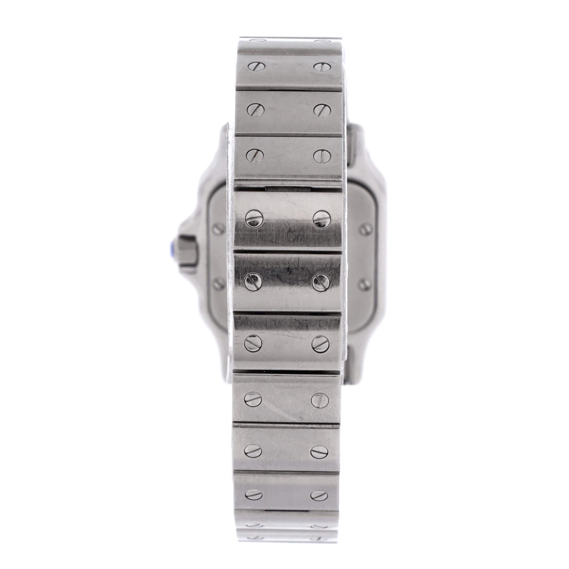 Santos de Cartier Galbee Quartz Watch Stainless Steel 24 - Image 5