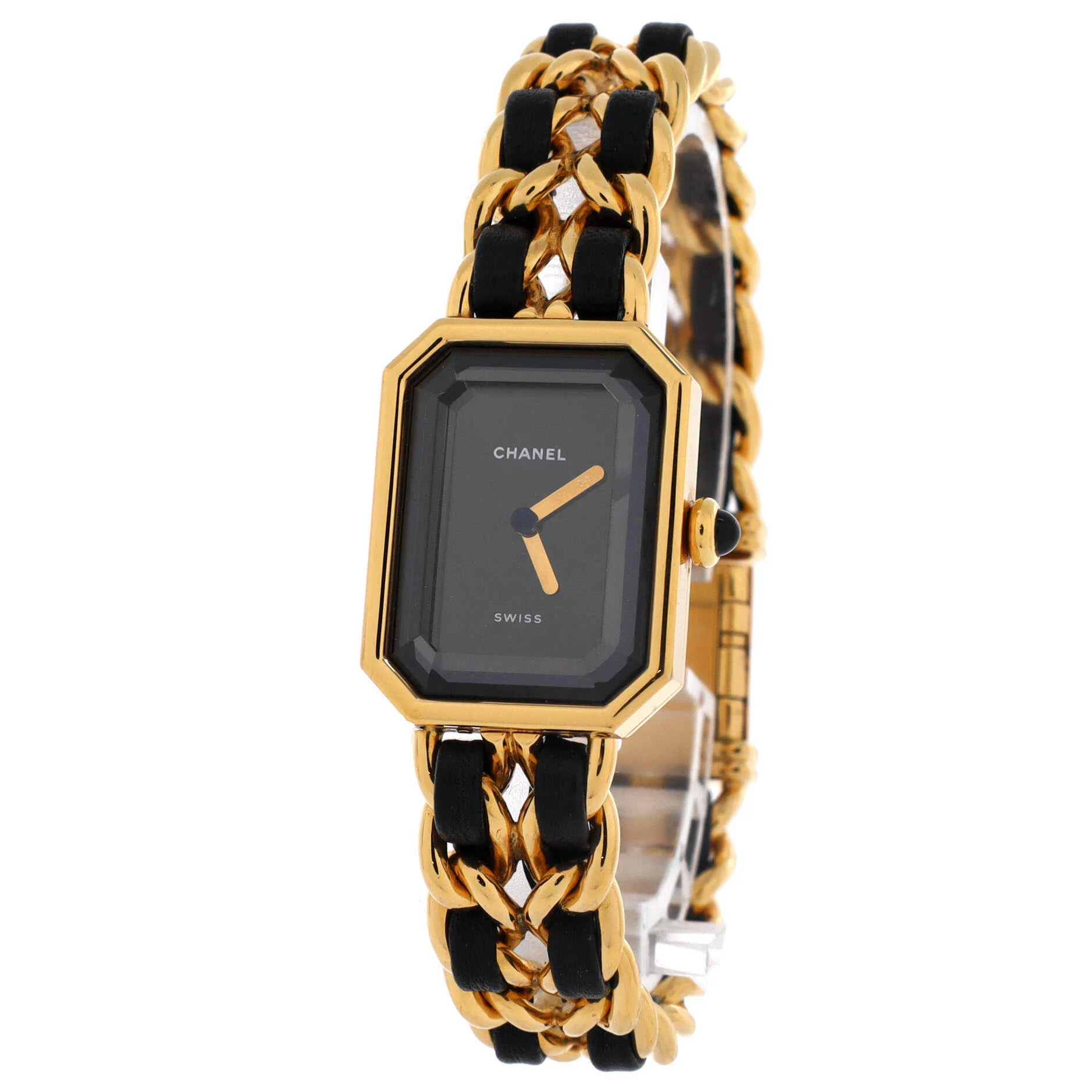 Premiere Rock Quartz Watch Plated Metal and Leather 20 - Image 2