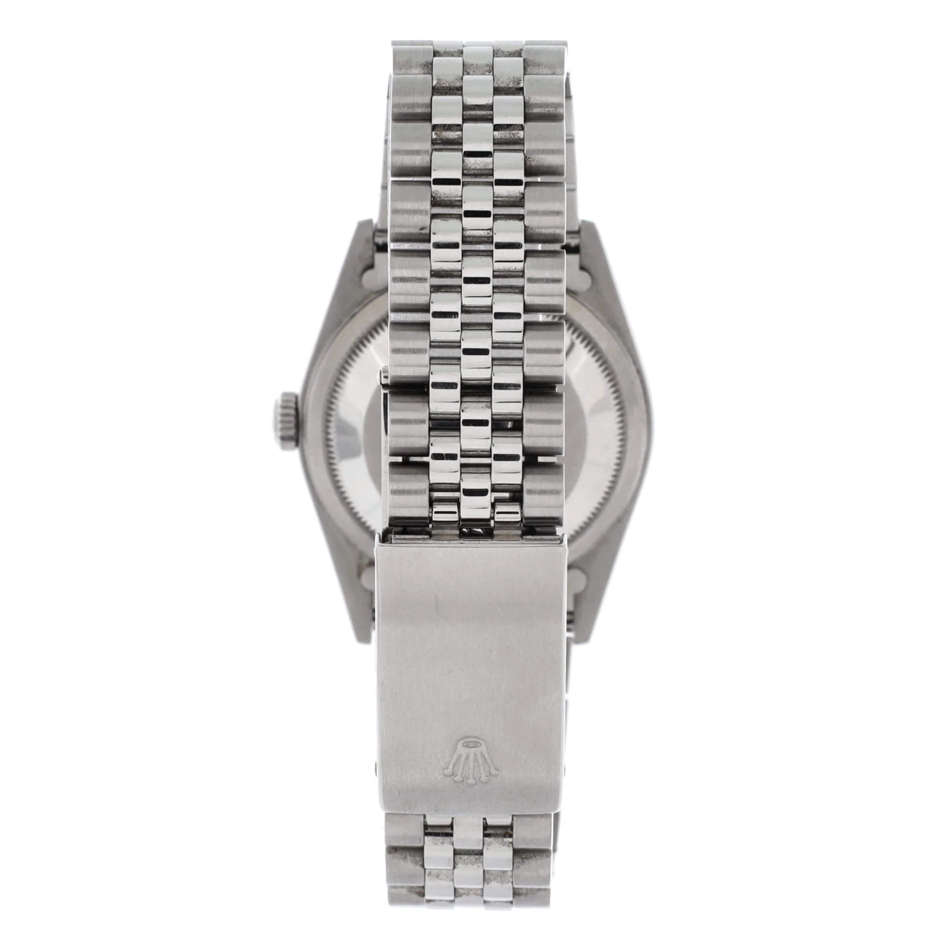 Oyster Perpetual Datejust Automatic Watch Stainless Steel and White Gold with Diamond Markers 36 - Image 5